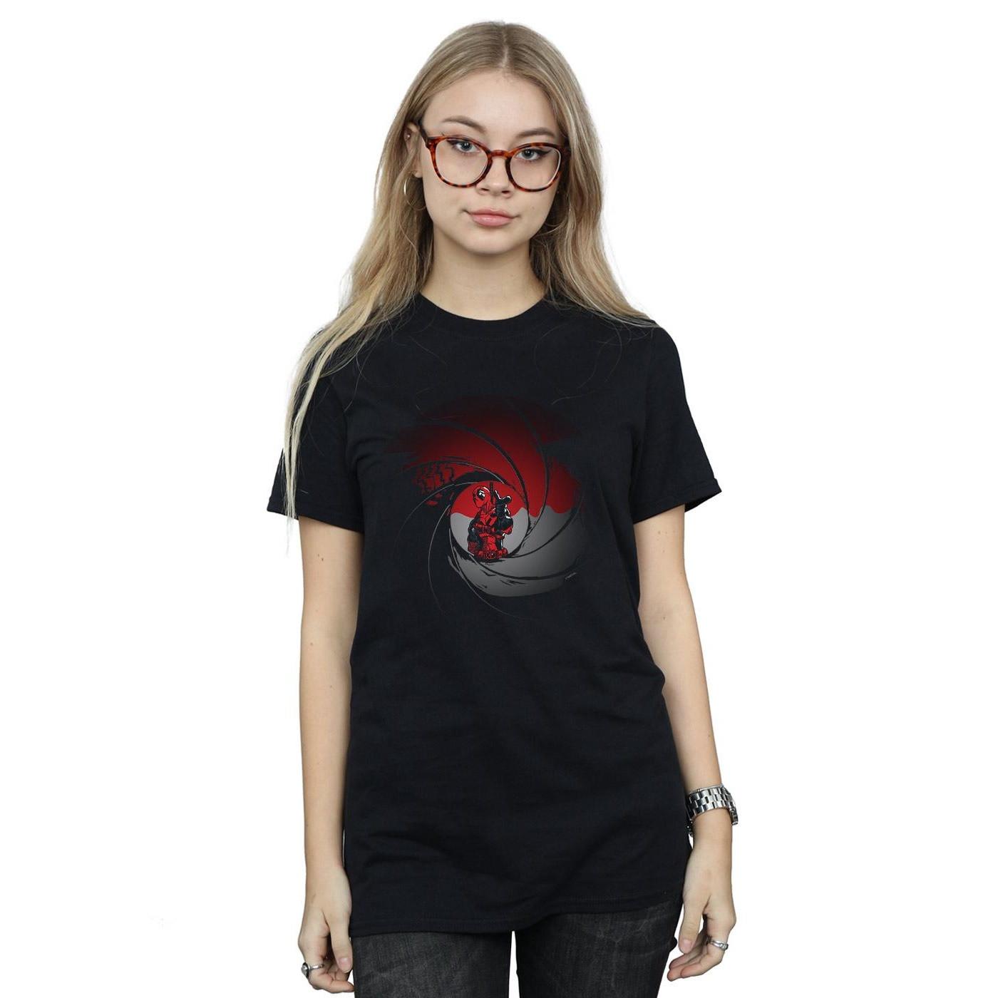 MARVEL Deadpool James Bond Parodie T-Shirt