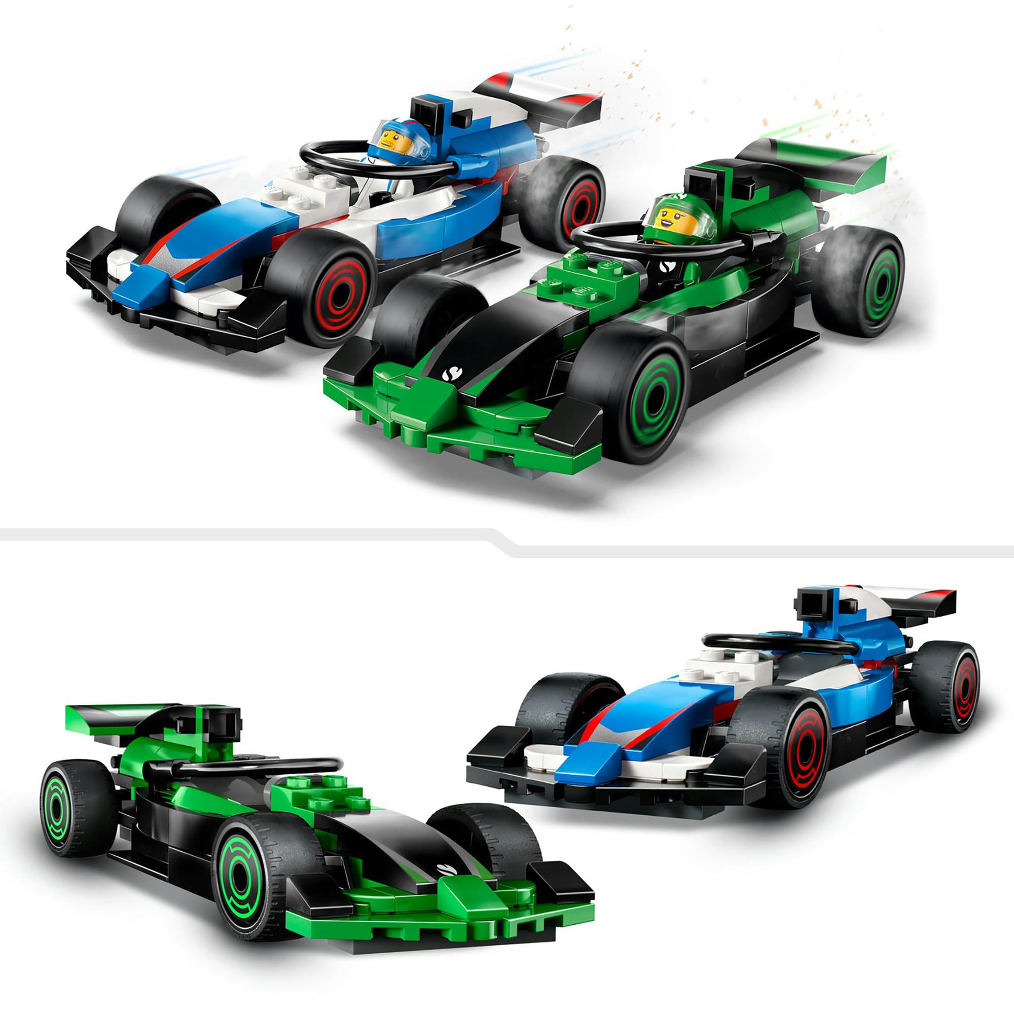 LEGO® 60474 F1® Startaufstellung mit VCARB & Sauber Rennautos