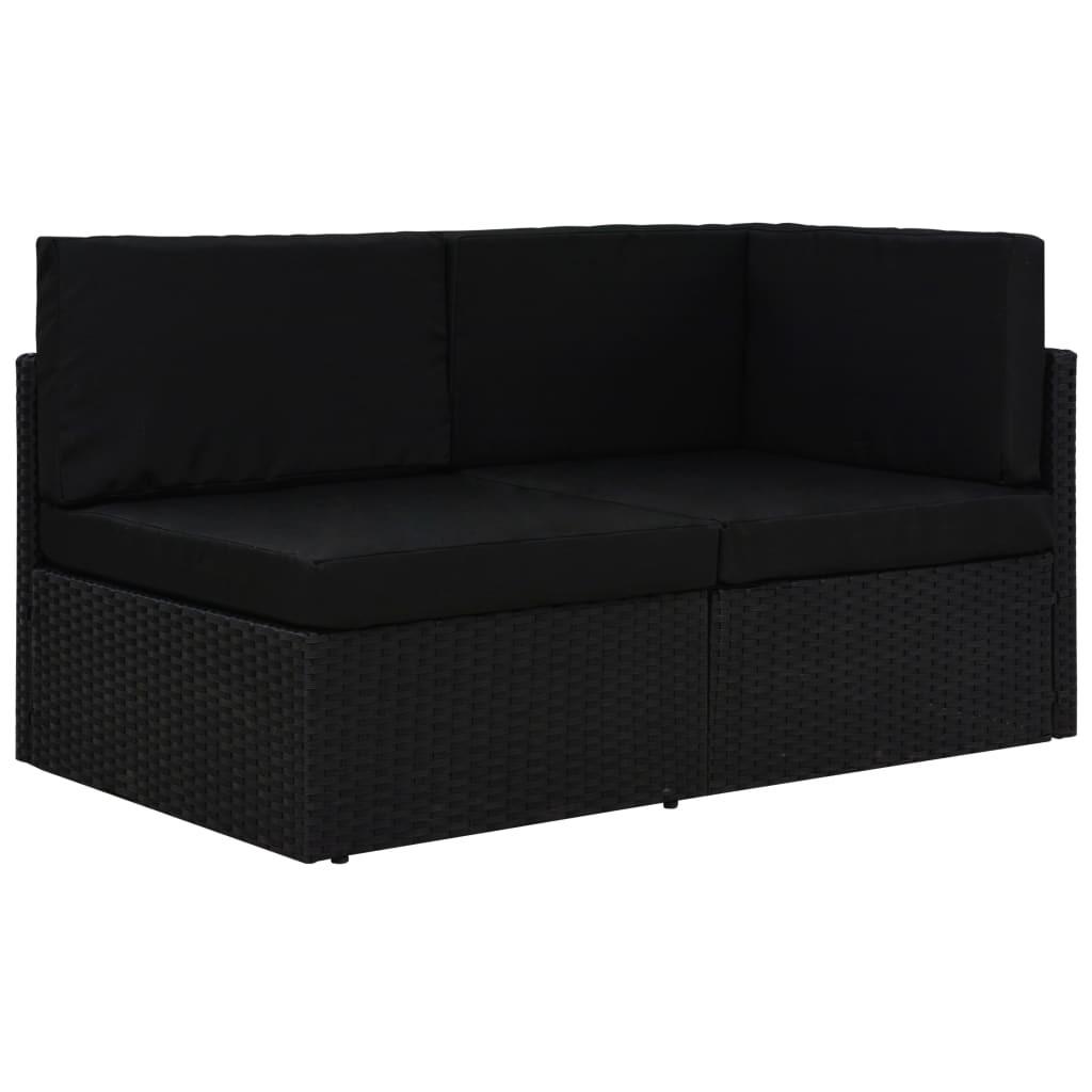 VidaXL Gartensofa poly-rattan