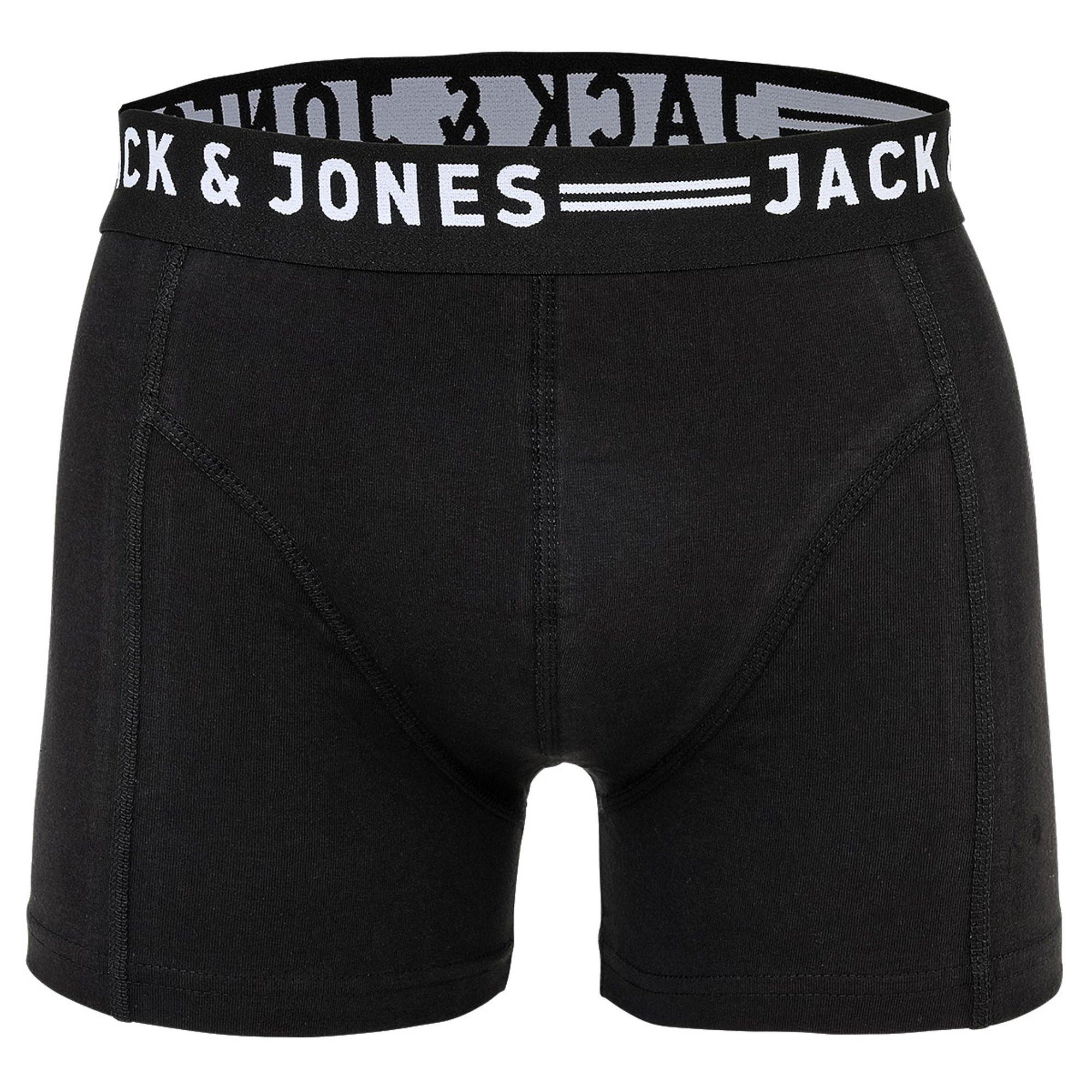 JACK & JONES Boxershort 3er Pack Stretch-SENSE TRUNKS 3 PACK