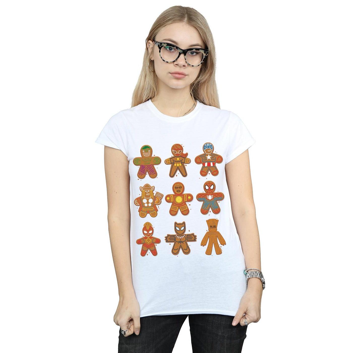 MARVEL Avengers Lebkuchen-Charakter T-Shirt