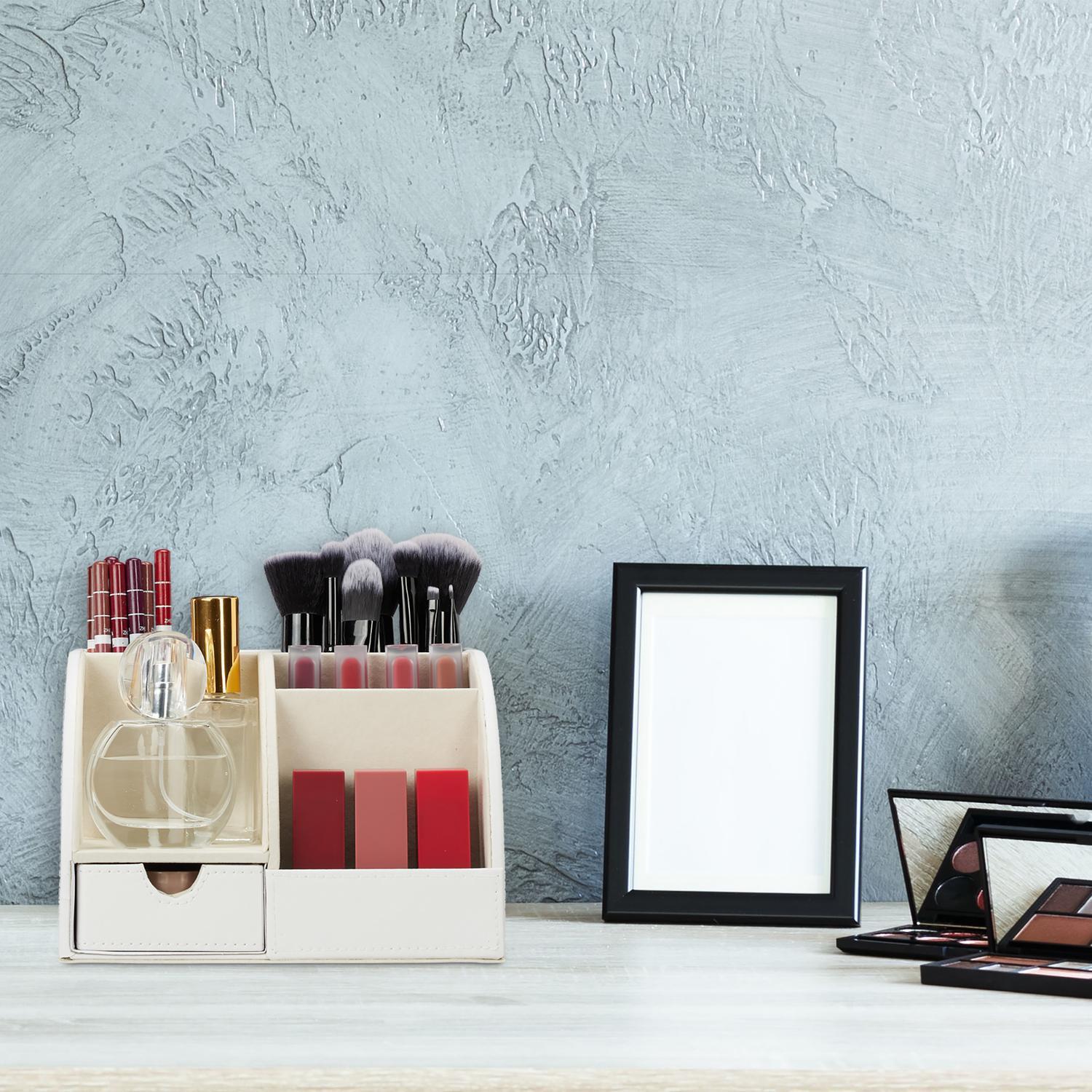 B2X Schreibtischorganizer aus Kunstleder