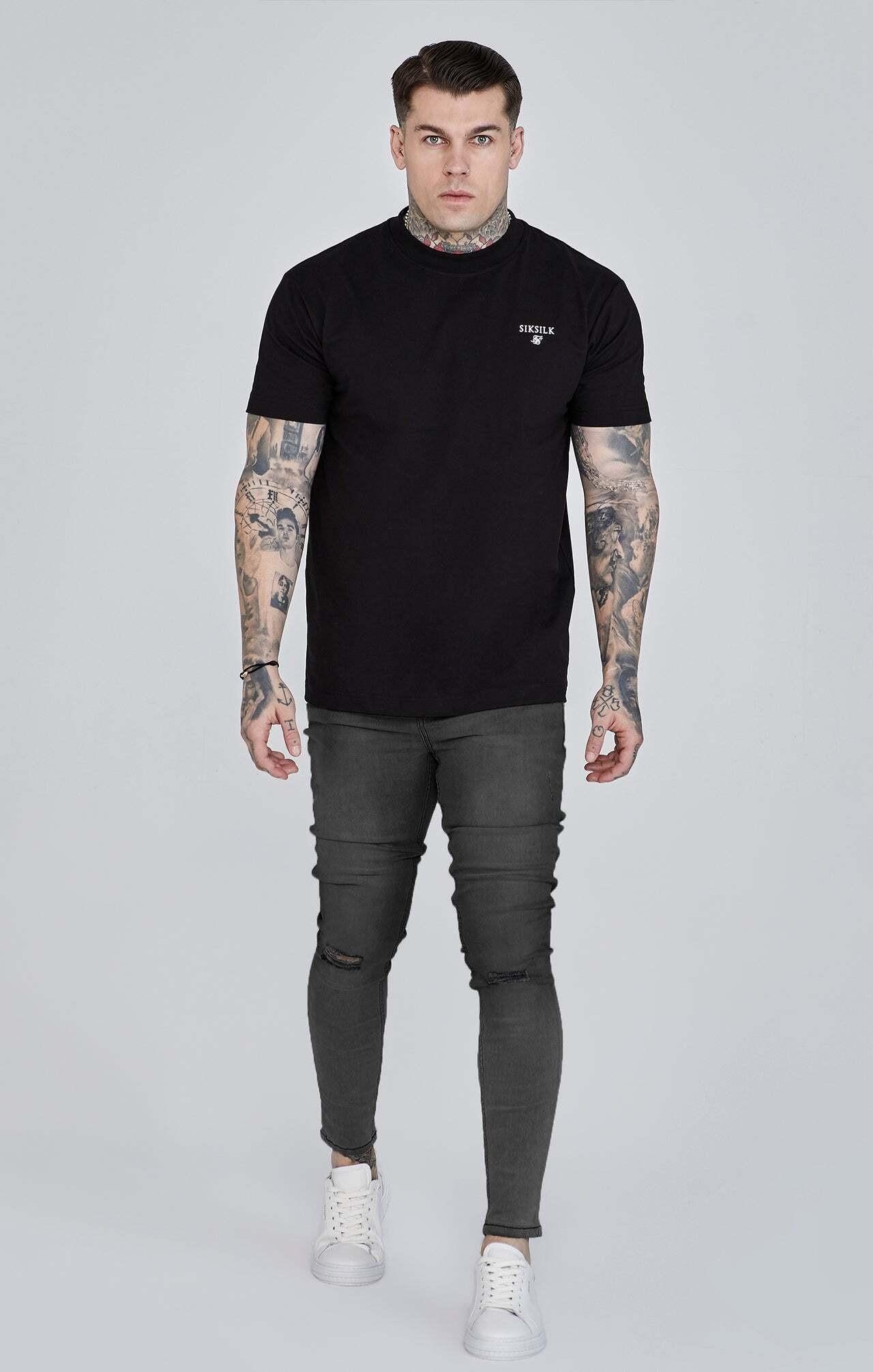 Sik Silk Distressed Skinny Fit Jeans