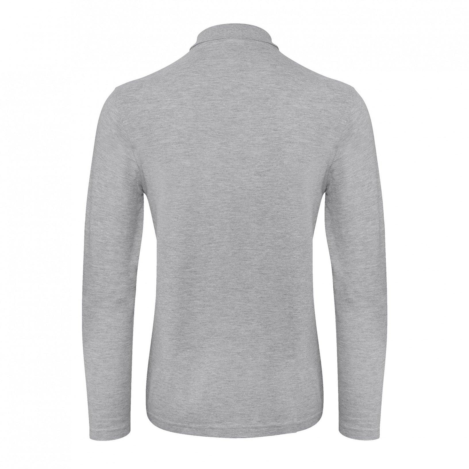 B and C ID.001 Langarm Polo 2er Pack