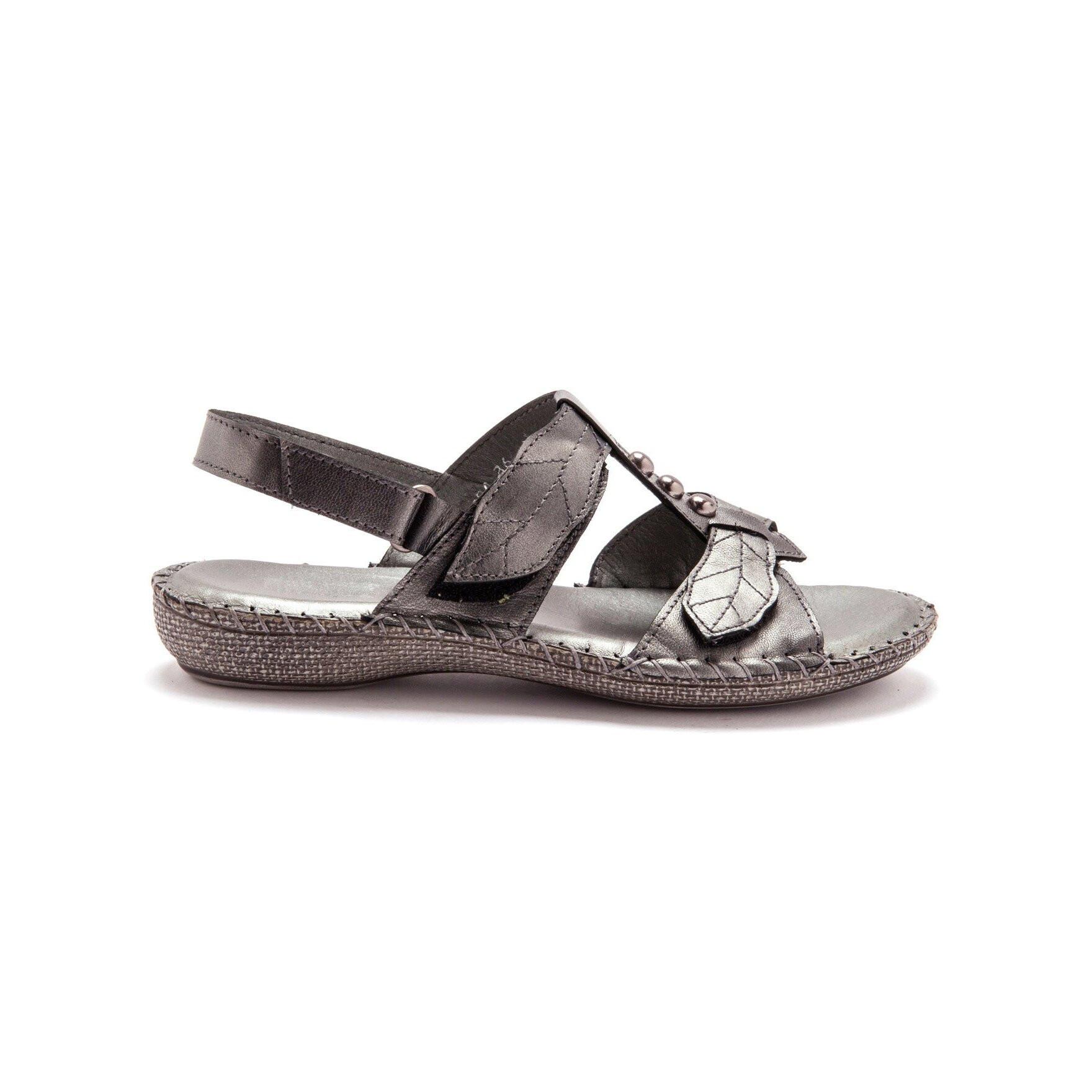Pédiconfort ledersandalen für en