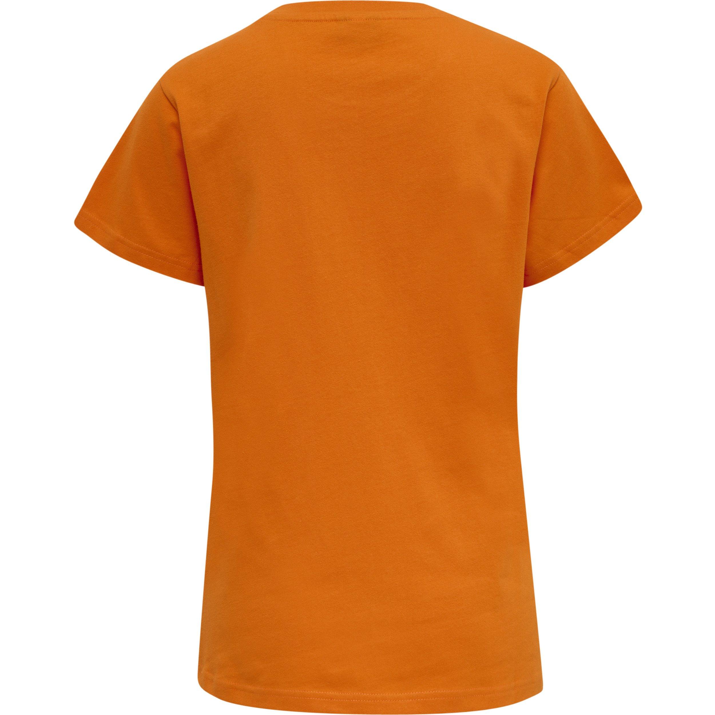 Hummel t-shirt damen red heavy