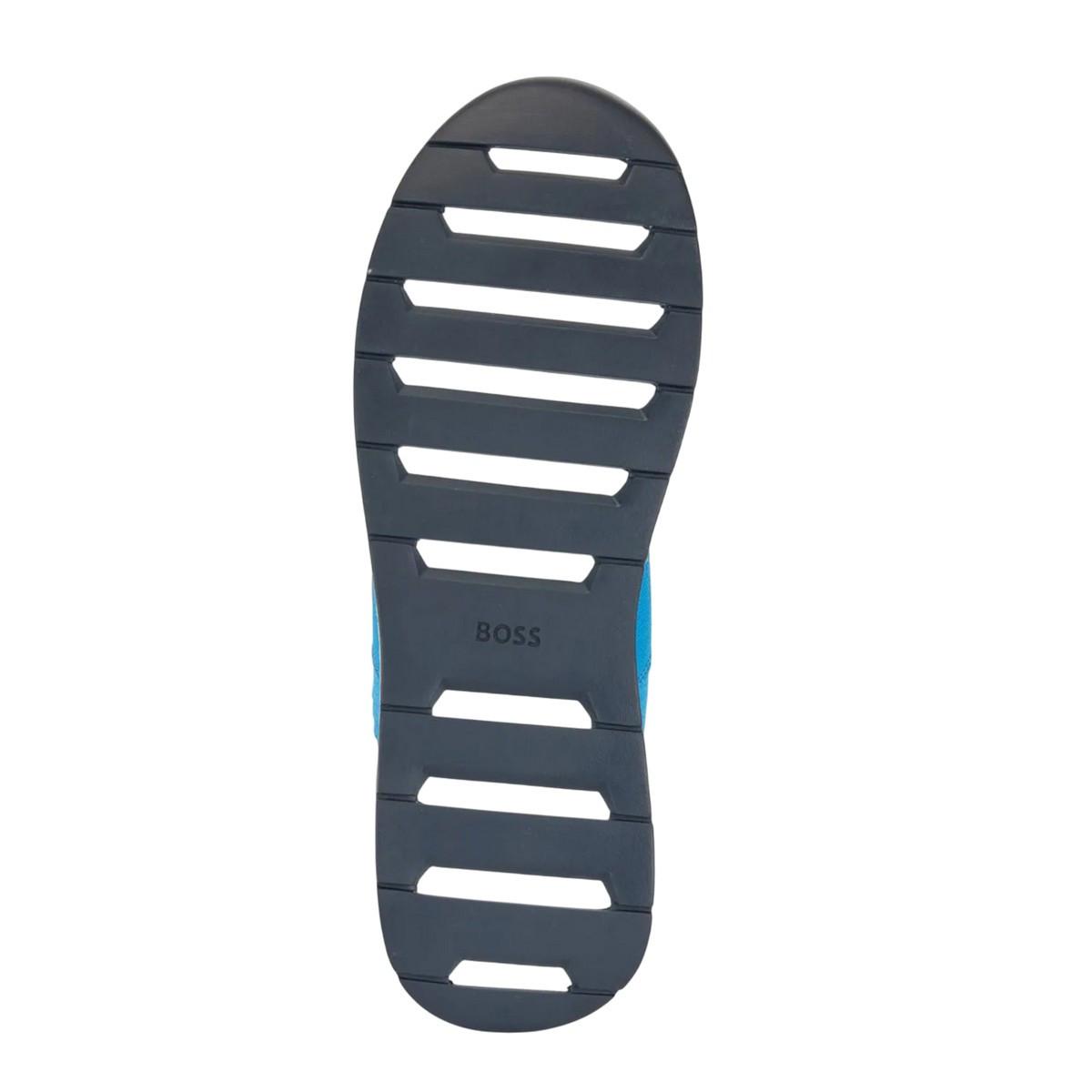 BOSS Sneaker Titanium, WildlederPanel