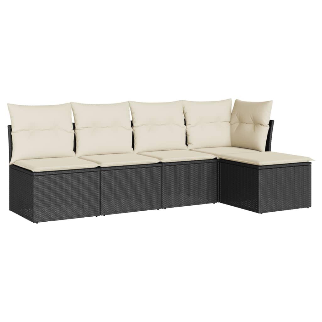 VidaXL Garten sofagarnitur poly-rattan
