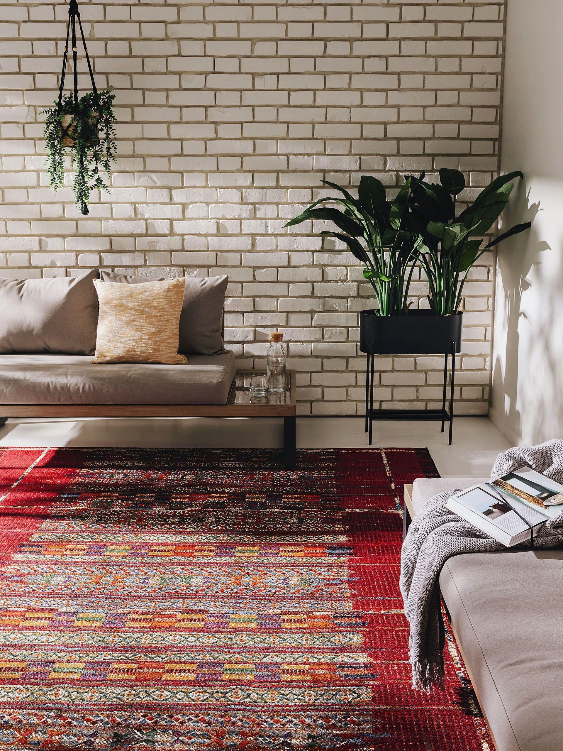 Benuta In- & Outdoor-Teppich Artis MulticolorRot