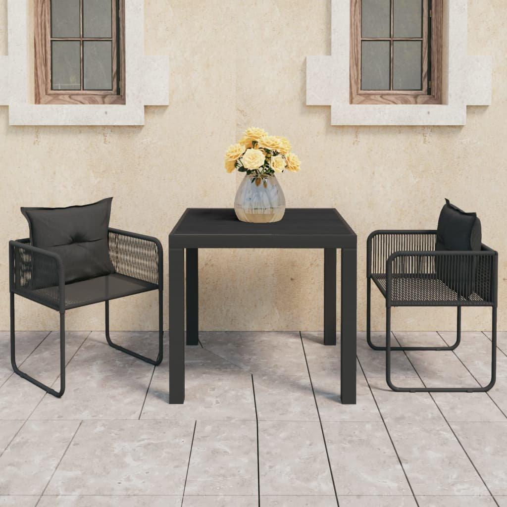 VidaXL Gartenmöbel set pvc