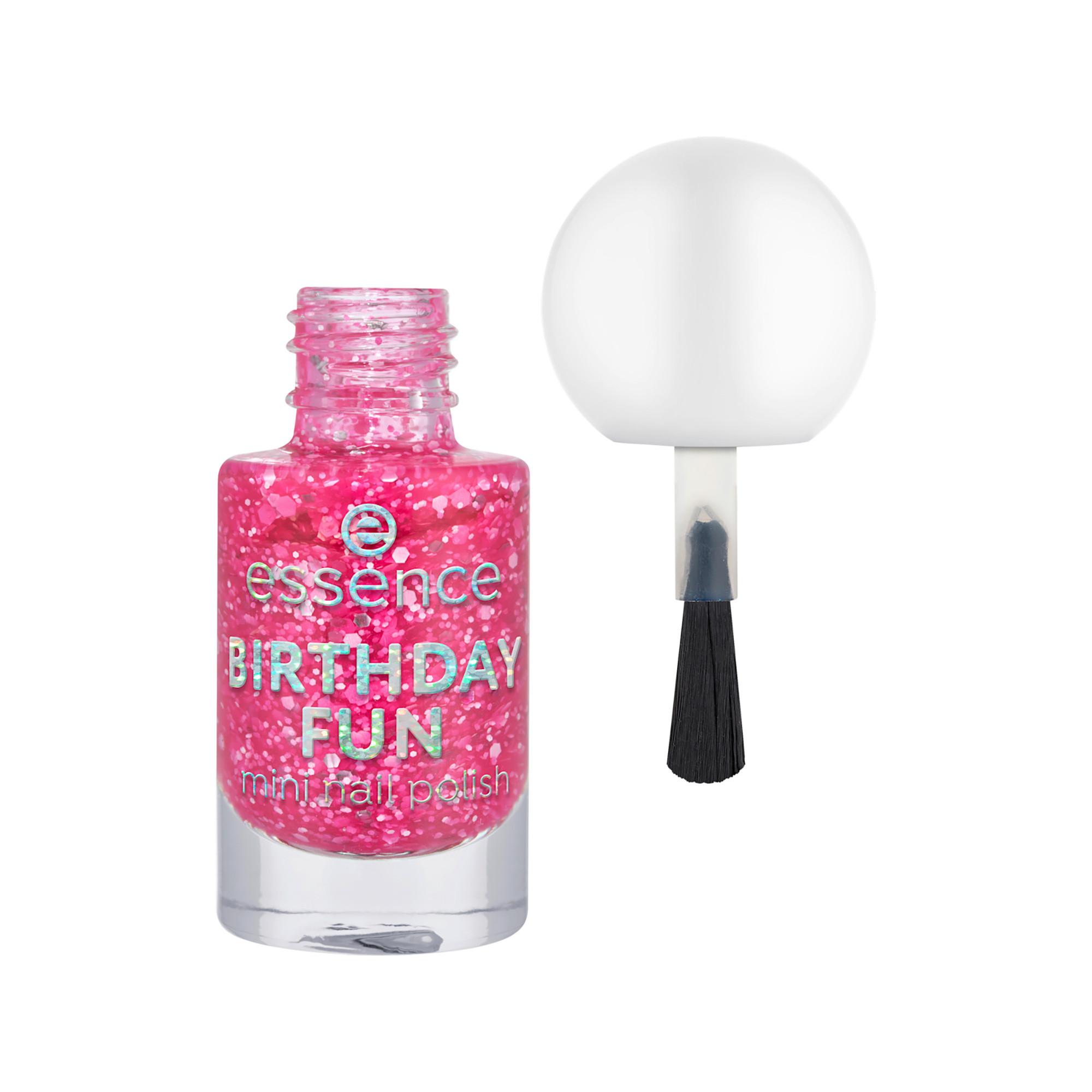 essence BIRTHDAY FUN mini nail polish