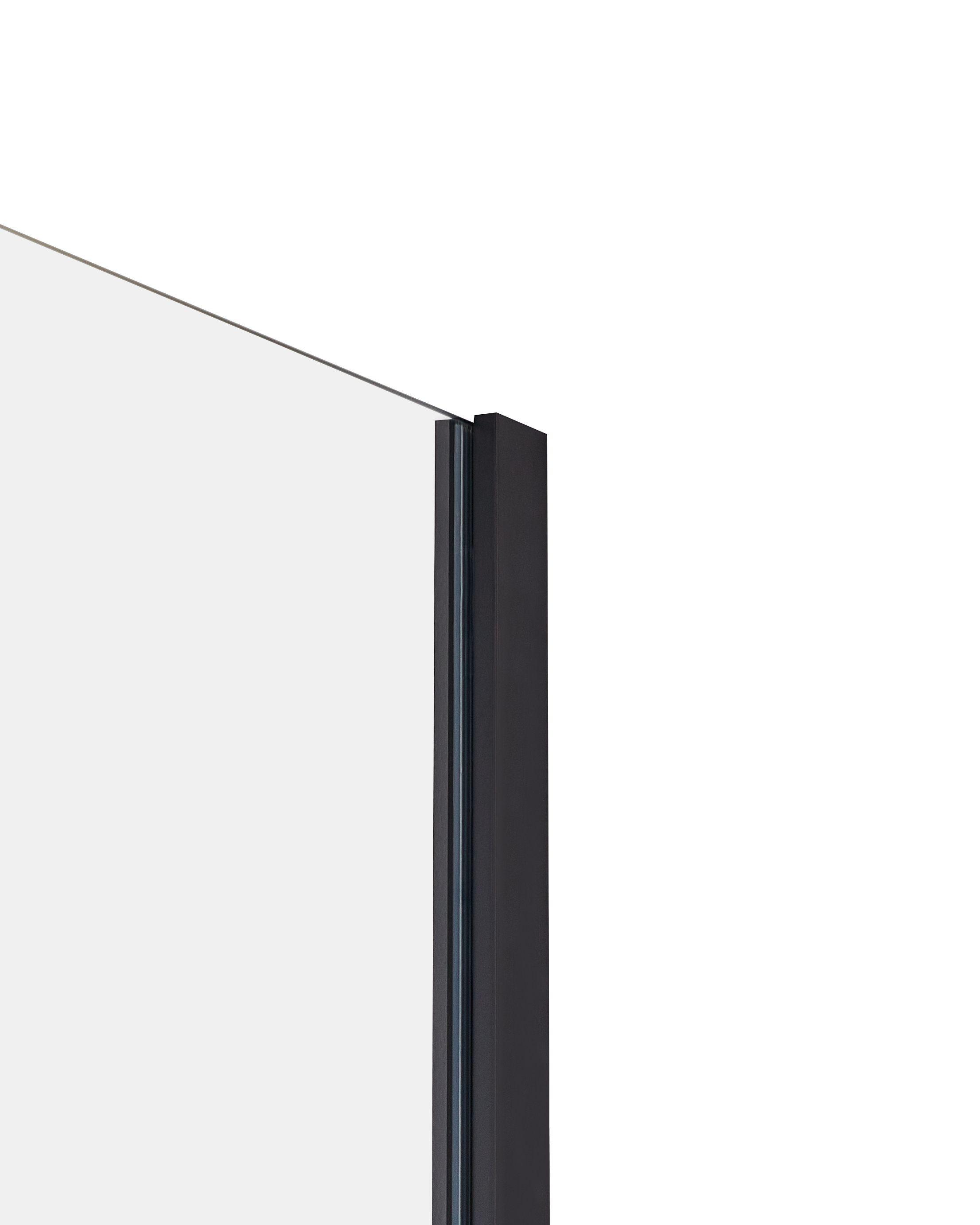 Beliani Duschkabine aus Sicherheitsglas Klassisch YORO