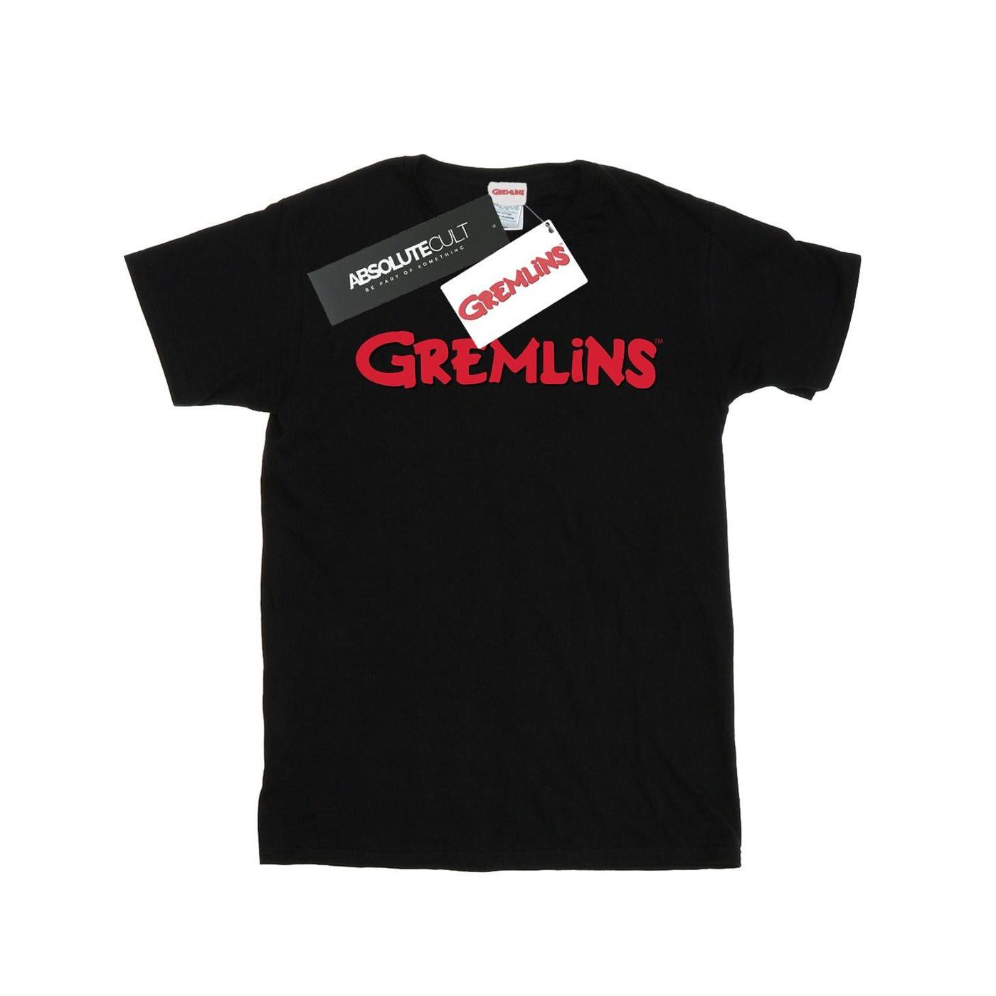 Gremlins Logo Print T-Shirt