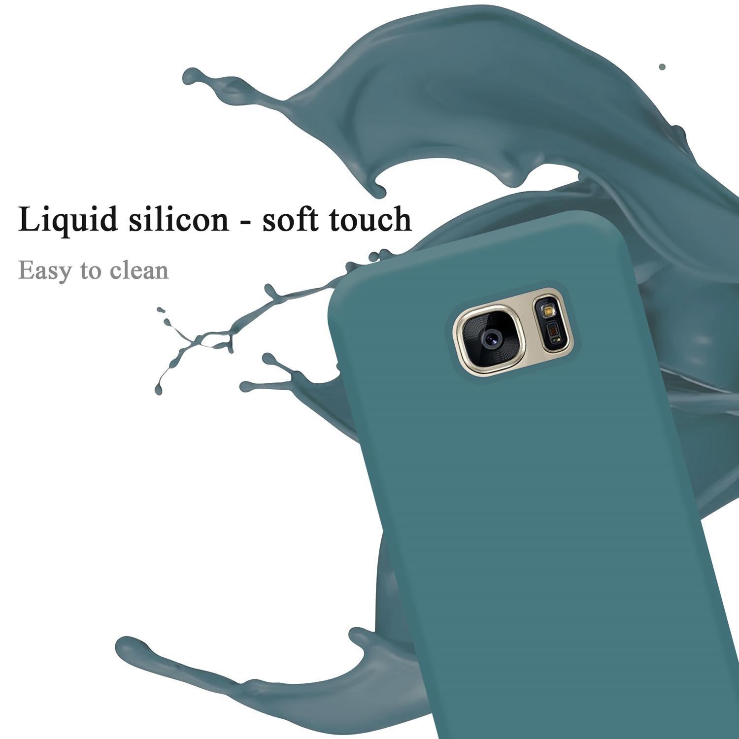 Cadorabo Hülle für Samsung Galaxy S7 TPU Silikon Liquid