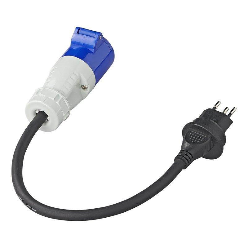 Pricenet Adapterkabel 40cm 3x2,5mm² von Schweizer Stecker auf CEE