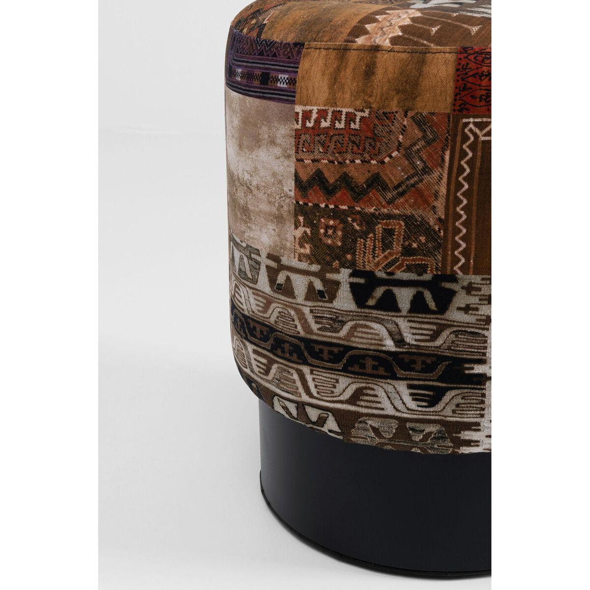 KARE Design Hocker Cherry Tahiti rund 36 limited