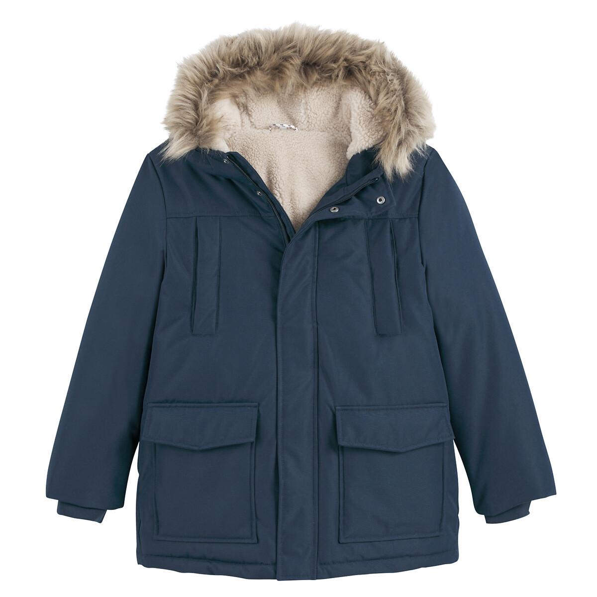 La Redoute Collections Winterjacke mit Kapuze