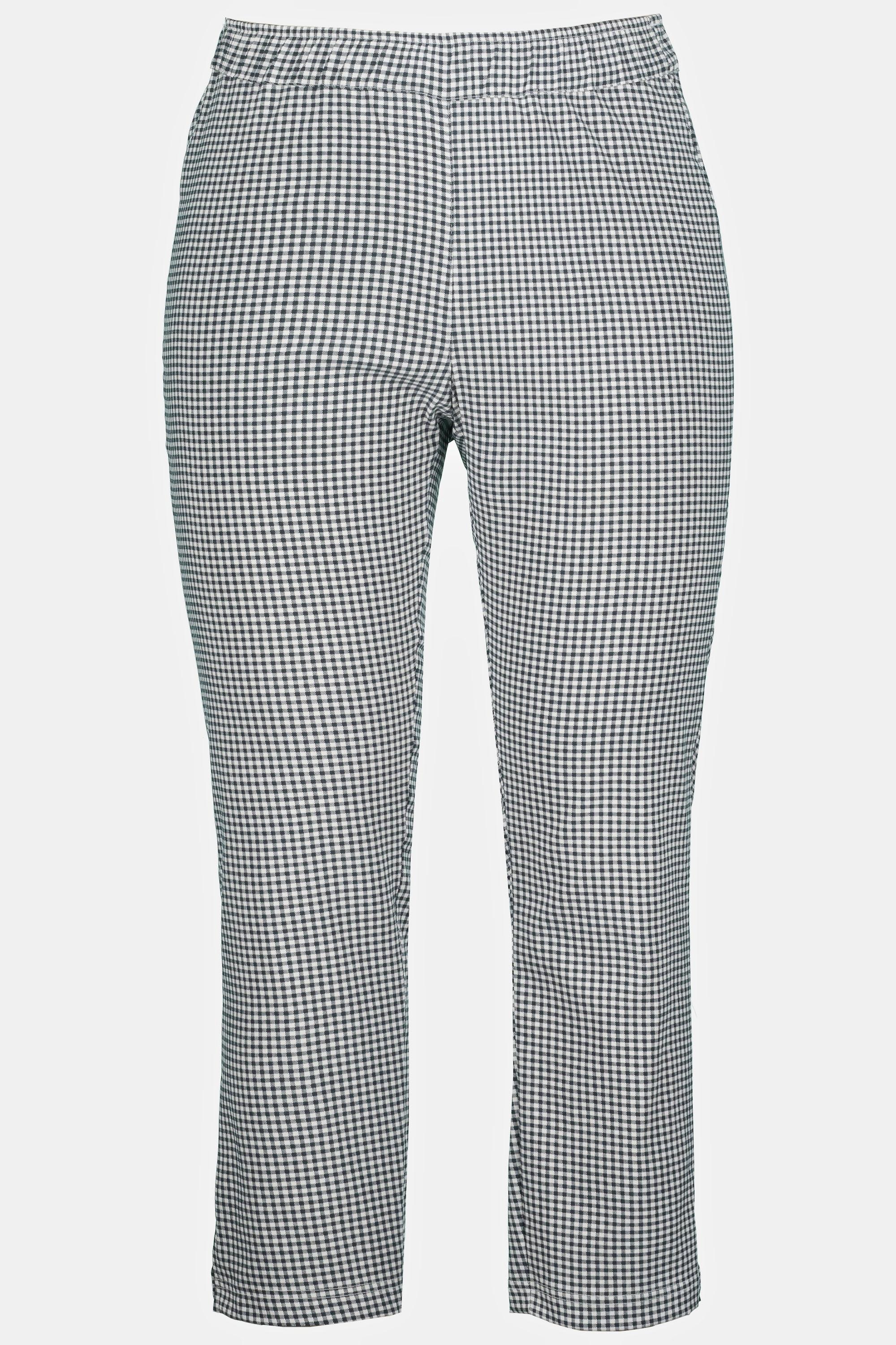 Ulla Popken Sienna 7/8 Bengalinhose Vichykaro