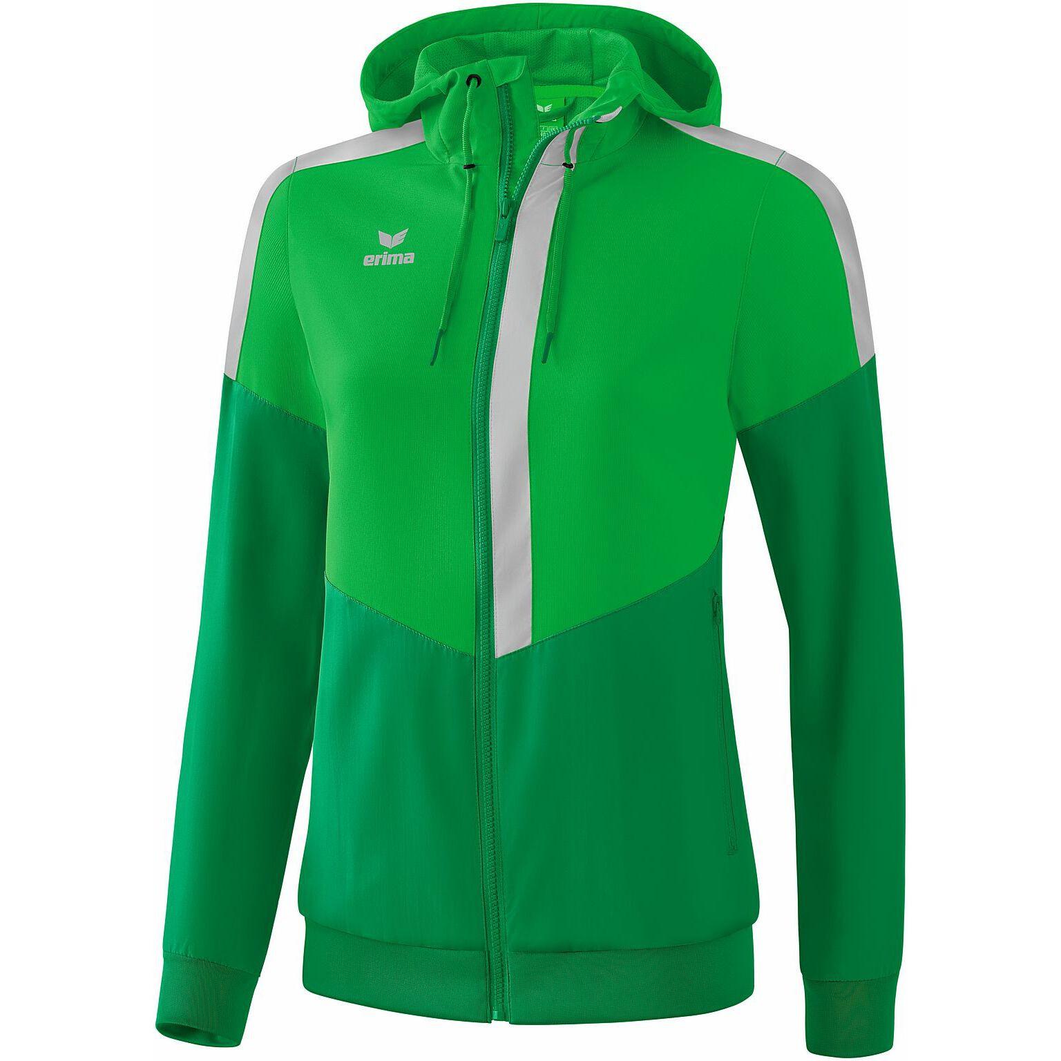 Erima kapuzenjacke für damen tracktop squad