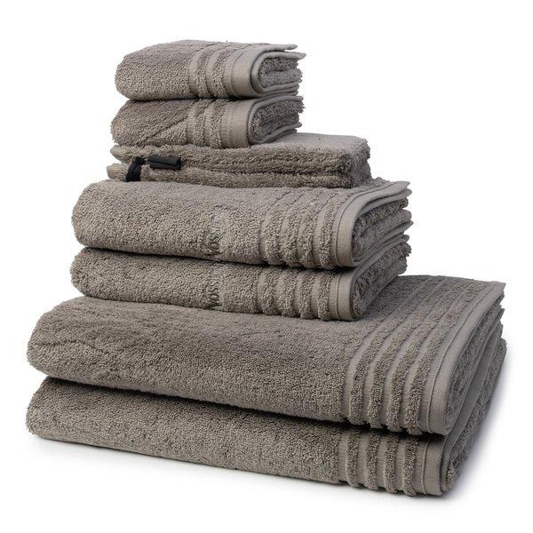 VOSSEN Vienna Style Supersoft - 2 X Wasch- 2 X Gäste- 2 X Dusch- 2 X Handtuch im Set