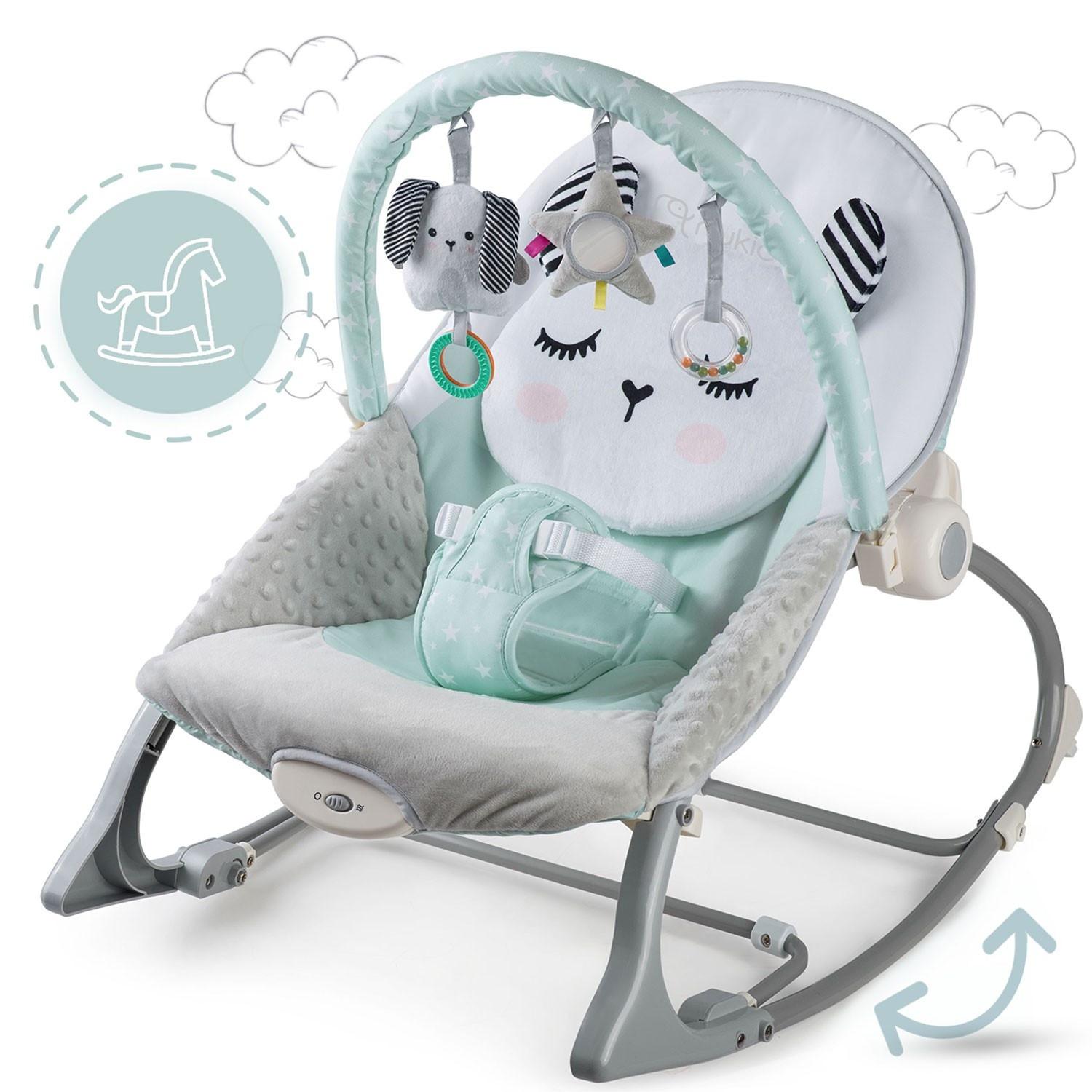 B2X Vibrierender Babysitter Nukido – Mintgrün