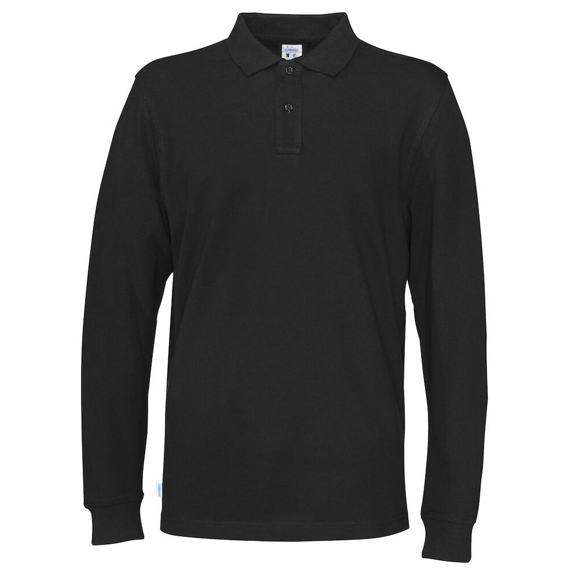 Cottover Langärmliges Poloshirt