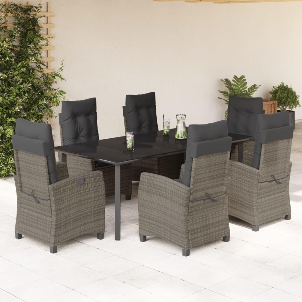 VidaXL Garten essgruppe poly-rattan