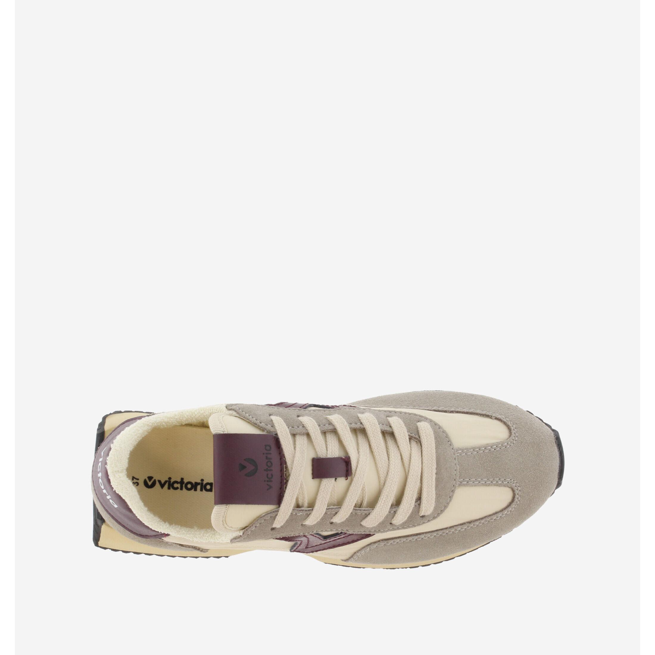 Victoria sneakers für damen cosmos retro nylon & piezas serraje & suela dentada