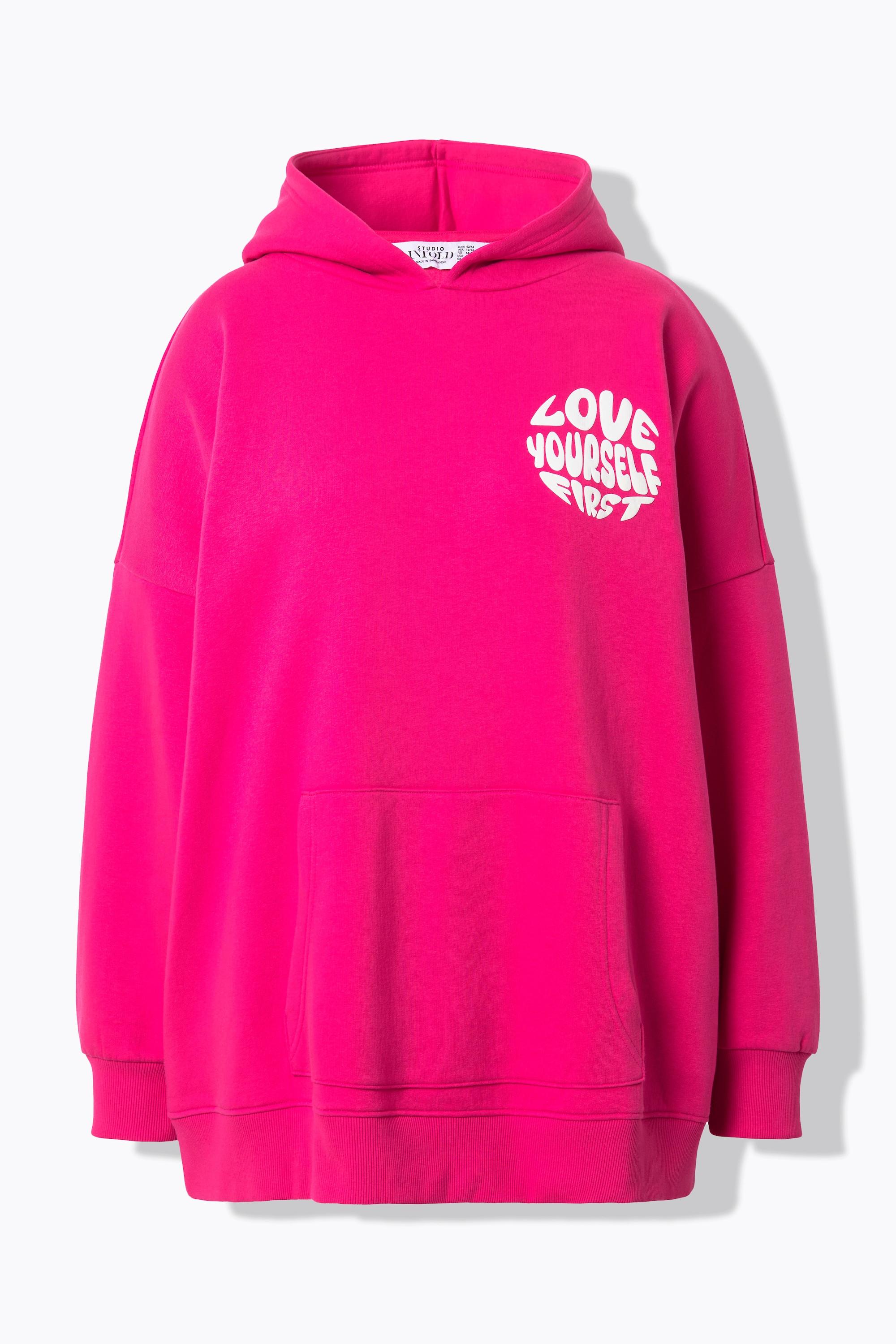 Studio Untold Hoodie, oversized, Wording-Print, Kapuze