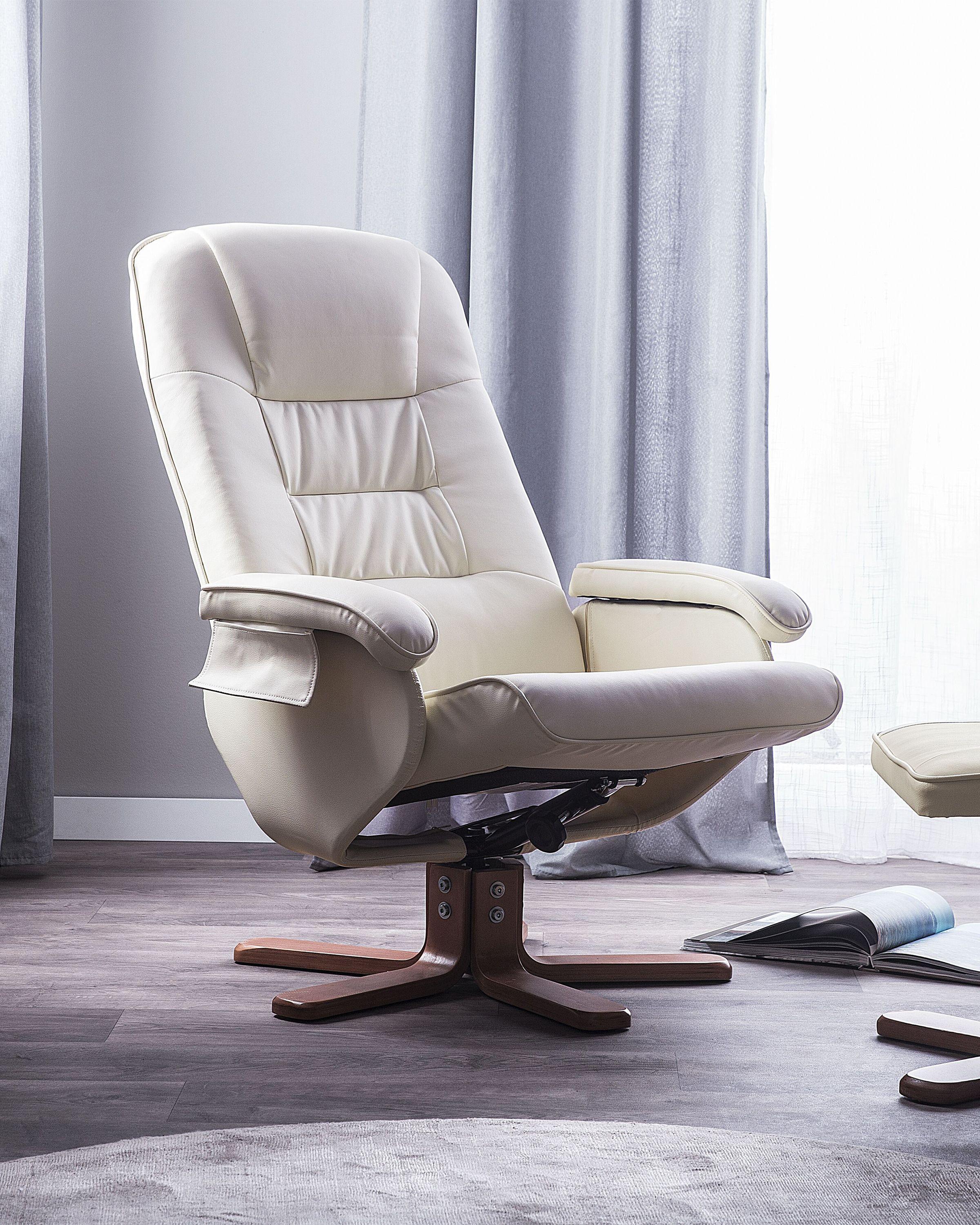 Beliani Massagestuhl aus Kunstleder Retro RELAXPRO