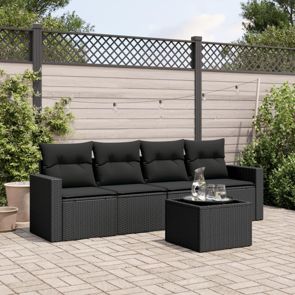 VidaXL Garten sofagarnitur poly-rattan