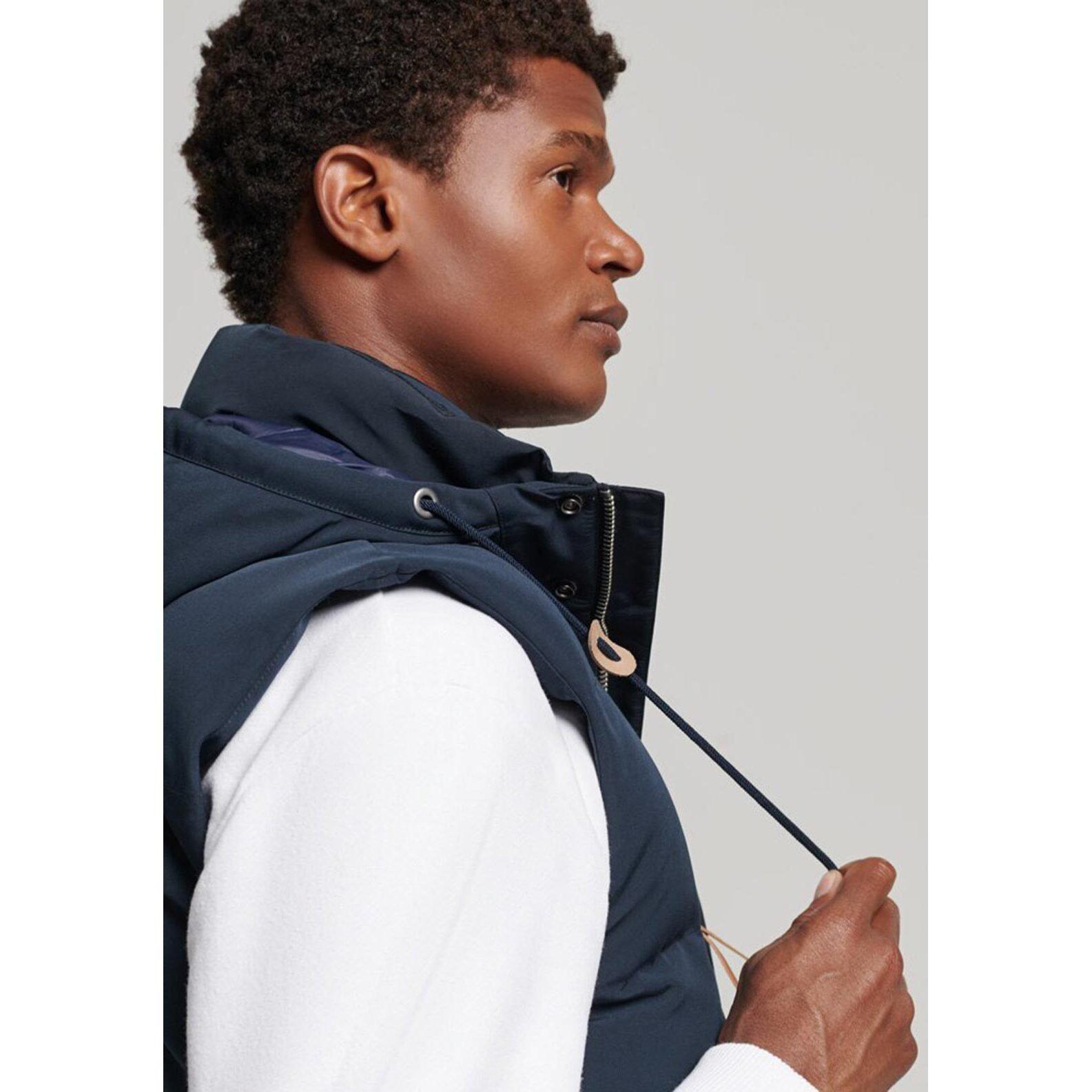 Superdry ärellose daunenjacke it kapuze everst