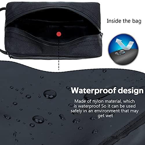 Only-bags.store Kulturbeutel Rasierbeutel für Toilettenartikel Zubehör, Aufbewahrungstaschen mit Griff für Kosmetiktasche Kulturbeutel Rasierbeutel für Toilettenartikel Zubehör, Aufbewahrungstaschen mit Griff für Kosmetiktasche