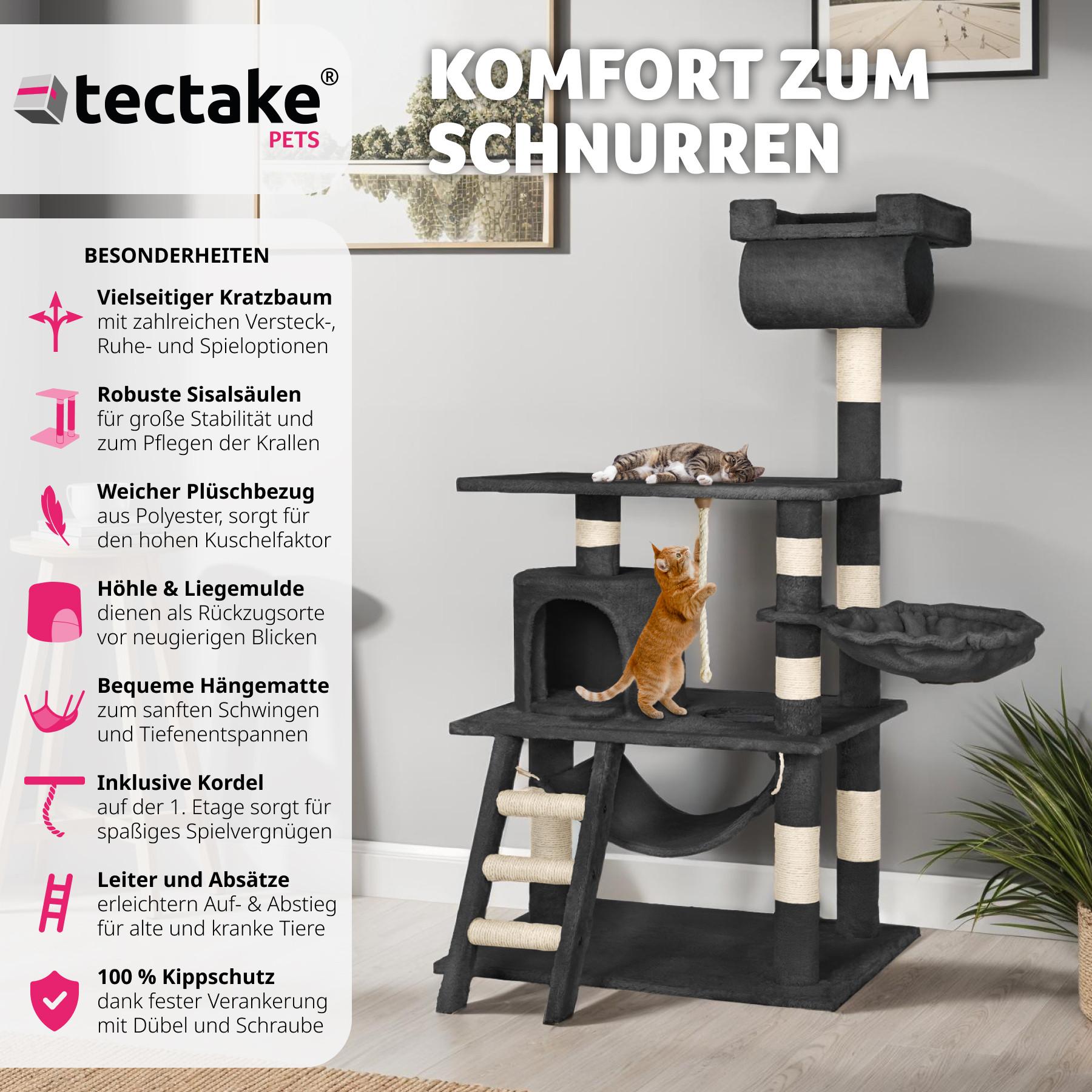 Tectake Kratzbaum Stokeley 141cm