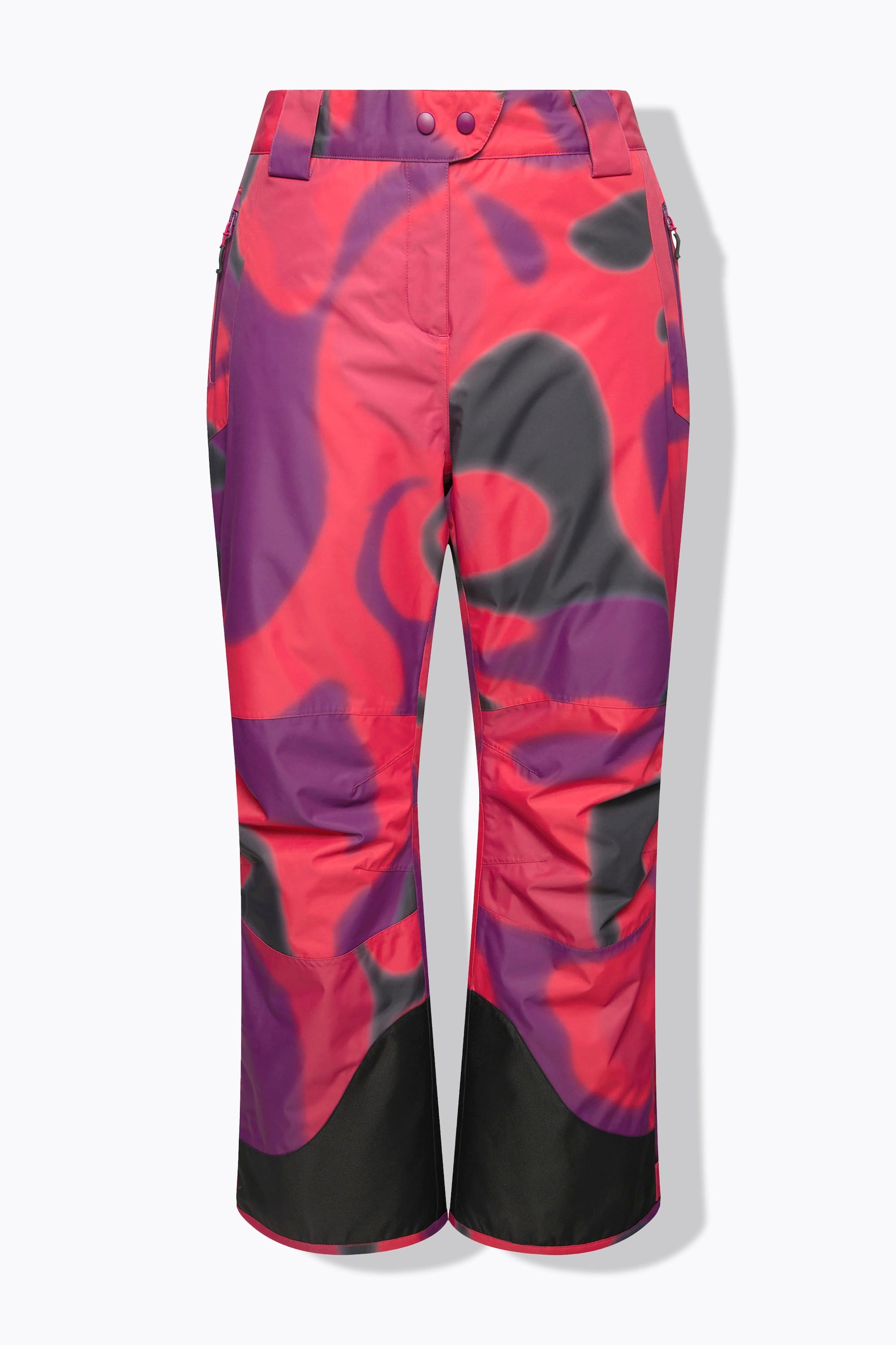Ulla Popken Skihose wasserdicht mit Klettriegel und Formknie