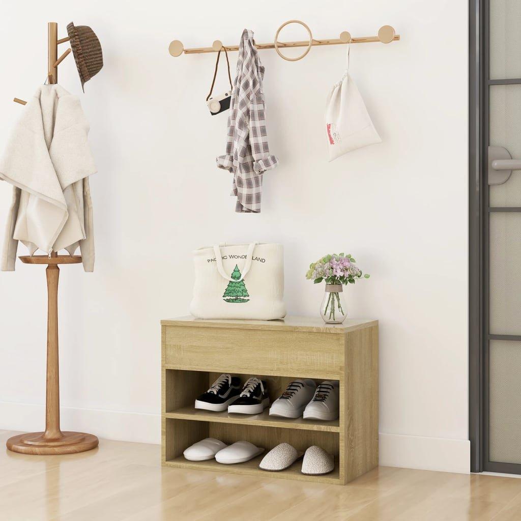 VidaXL Schuhbank holzwerkstoff
