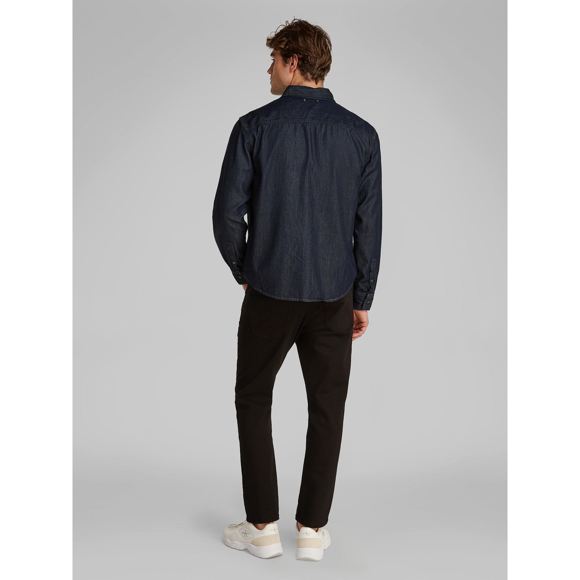 Calvin Klein Jeans Langarm Denim Hemd Regular Fit