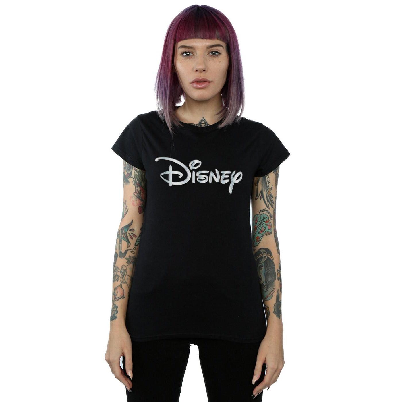Disney Logo Graphic Print T-Shirt