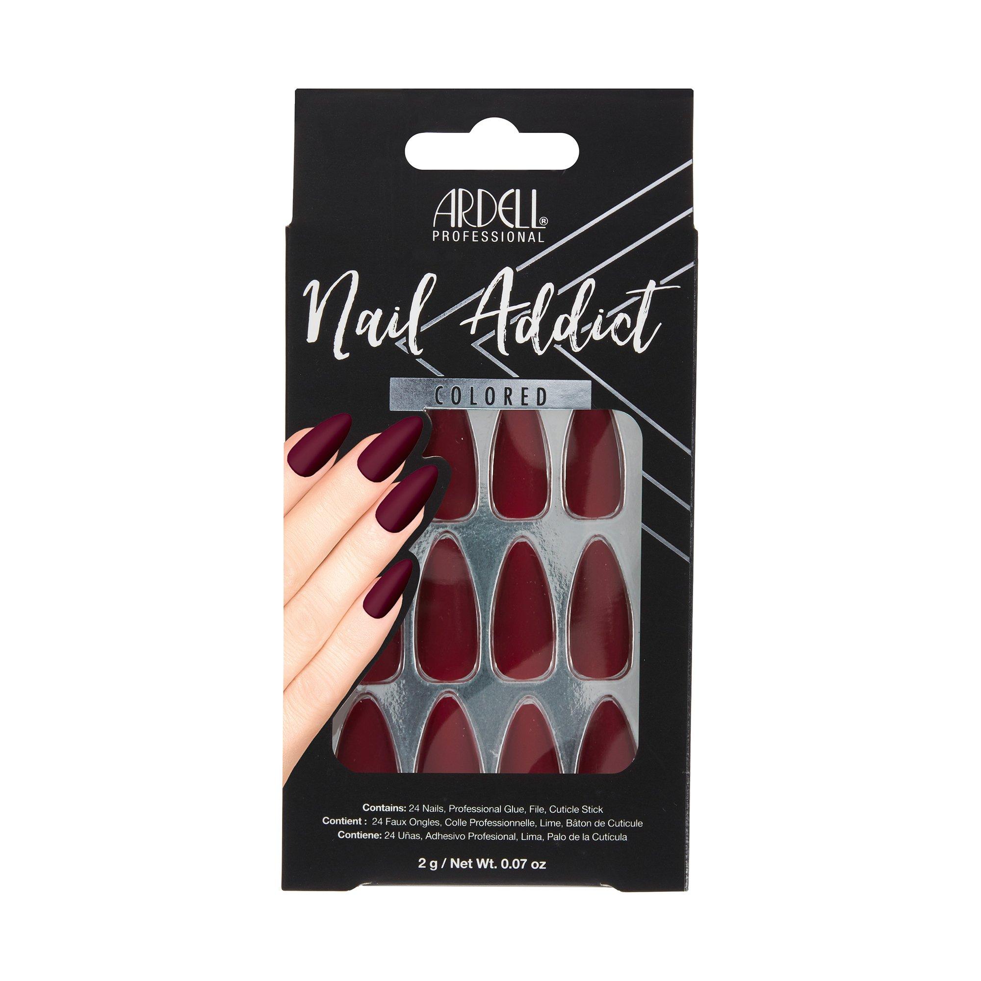 ARDELL Nail Addict Bordeaux, Künstliche Fingernägel