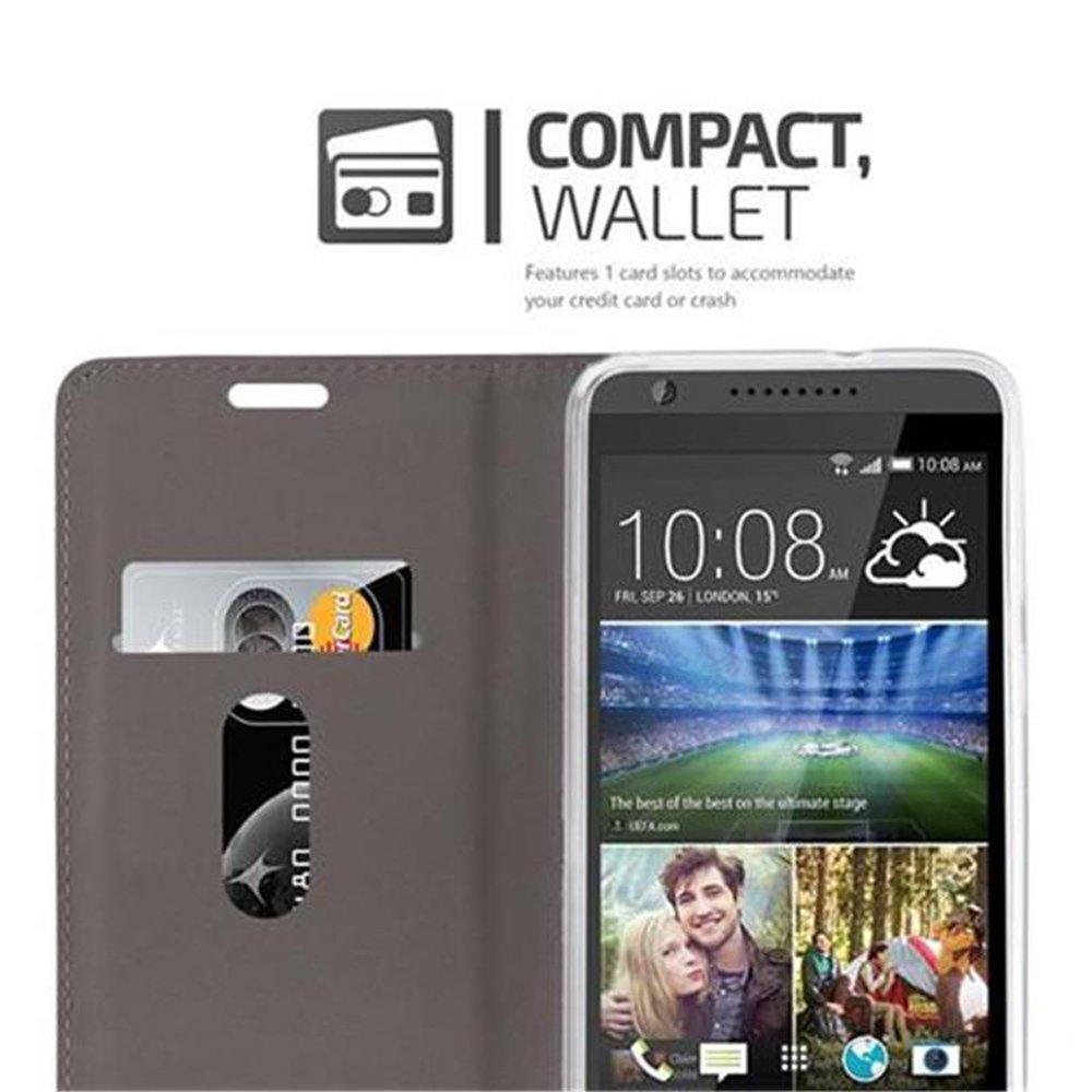 Cadorabo Hülle für HTC Desire 820 Magnetverschluss, Kartenfach