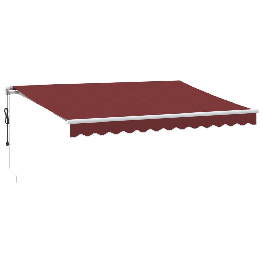 VidaXL Einziehbare markise aluminium