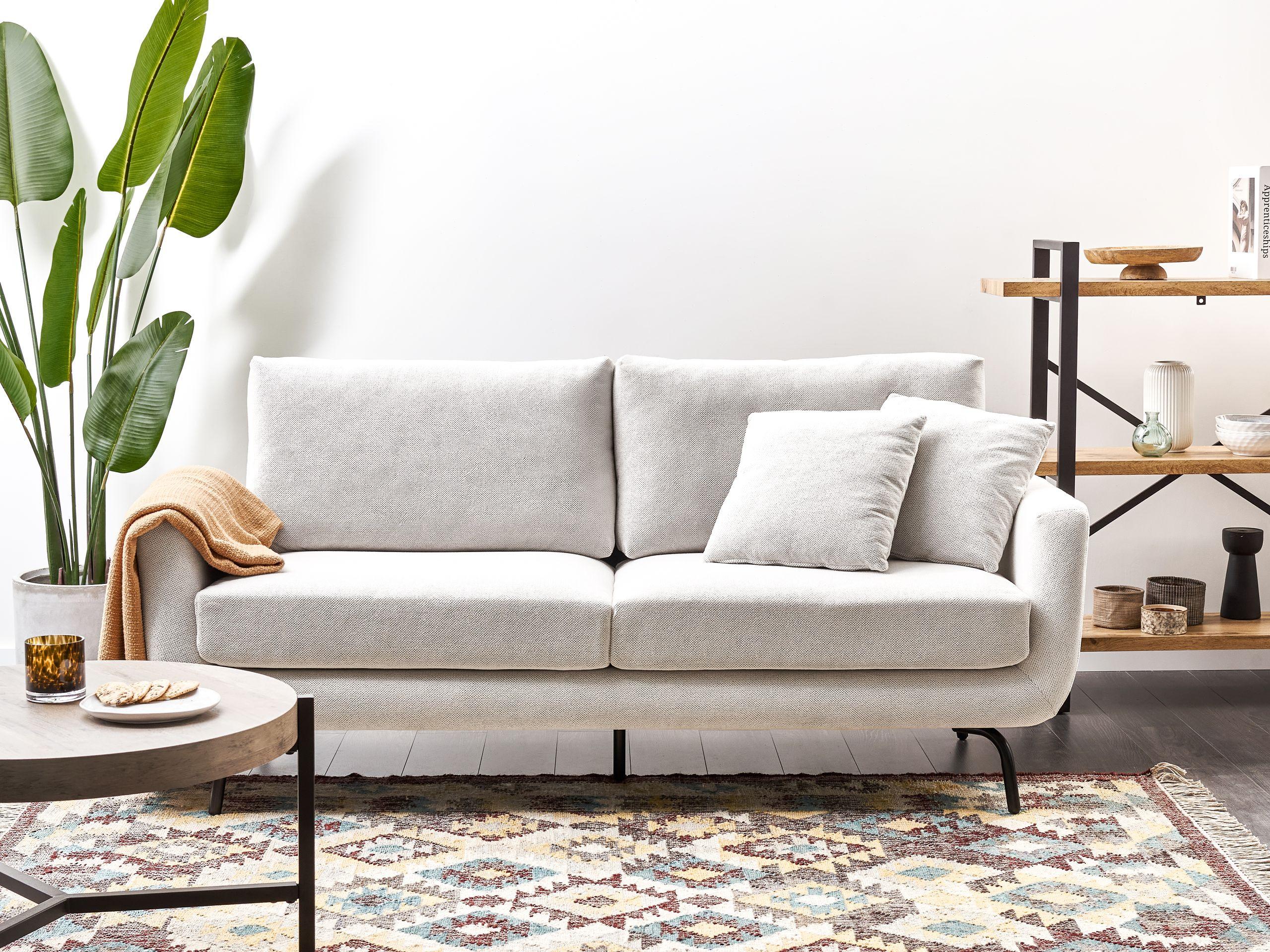 Beliani 3 Sitzer Sofa aus Polyester Klassisch VESALA
