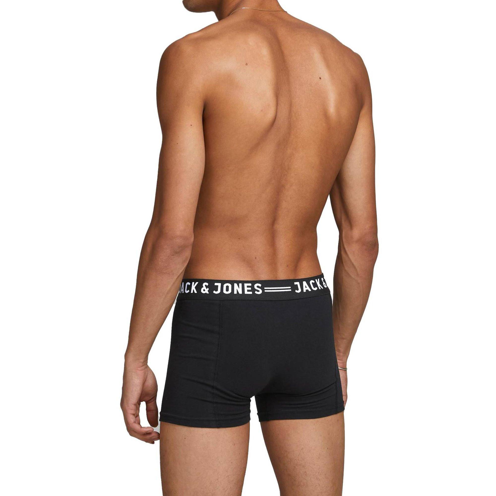 JACK & JONES Boxershort 3er Pack Stretch-SENSE TRUNKS 3 PACK