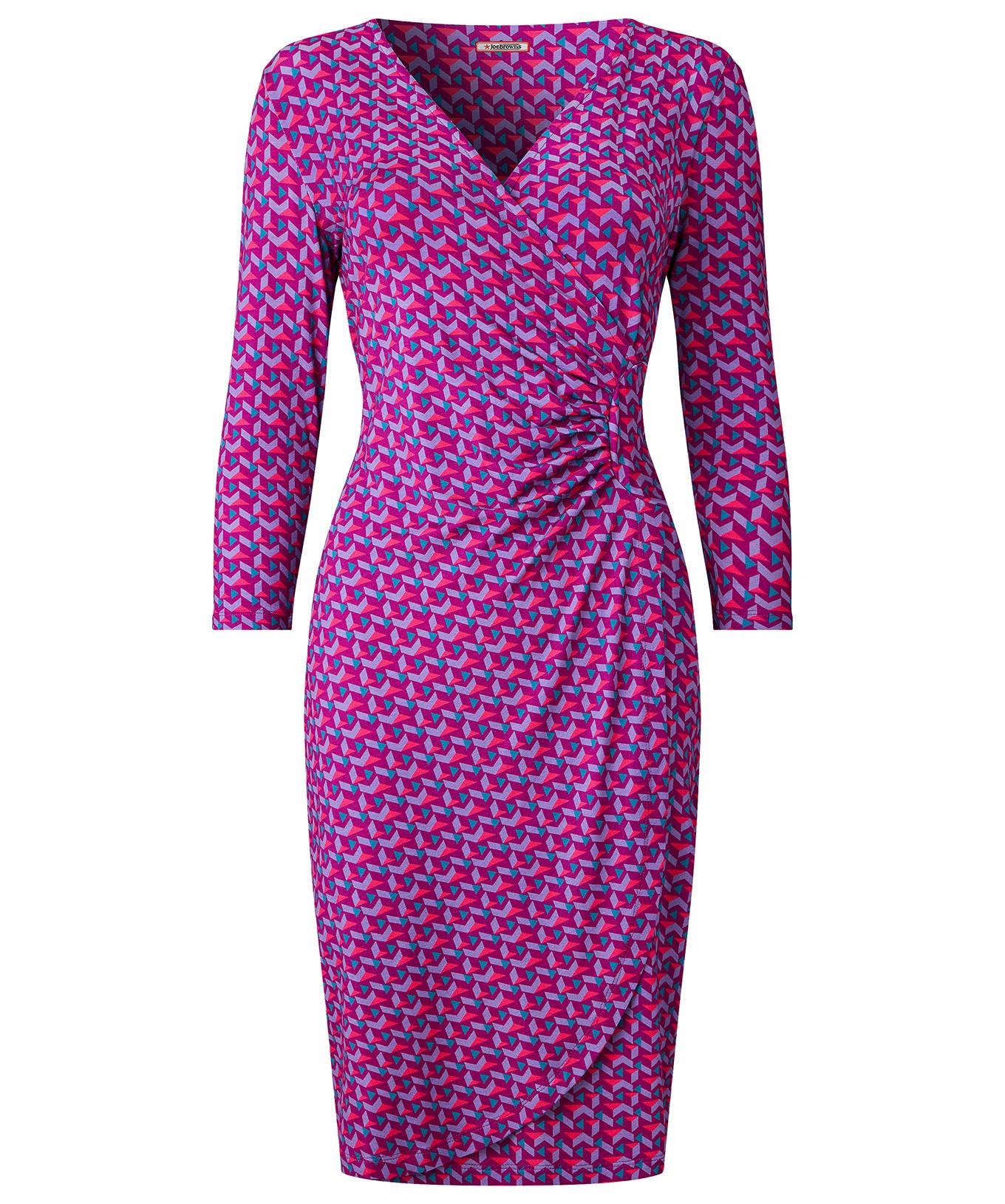 Joe Browns Geometrisches Rüschen Jersey Kleid