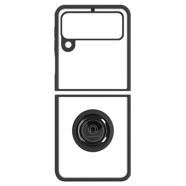 Avizar Ring-Hülle Samsung Z Flip 3 Schwarz