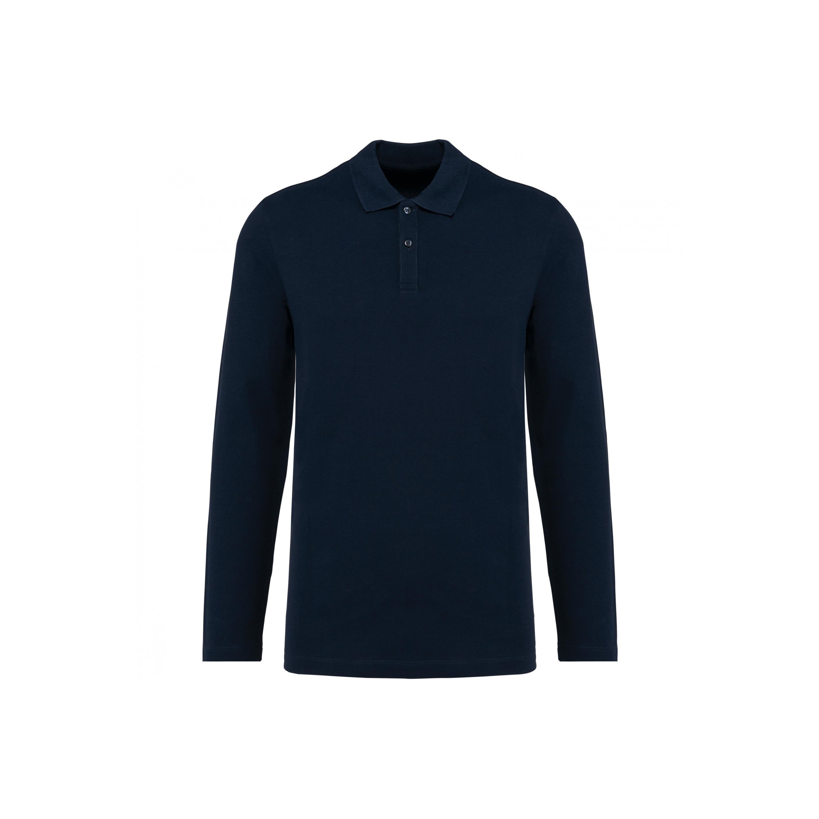 Kariban Langarm Supima Poloshirt