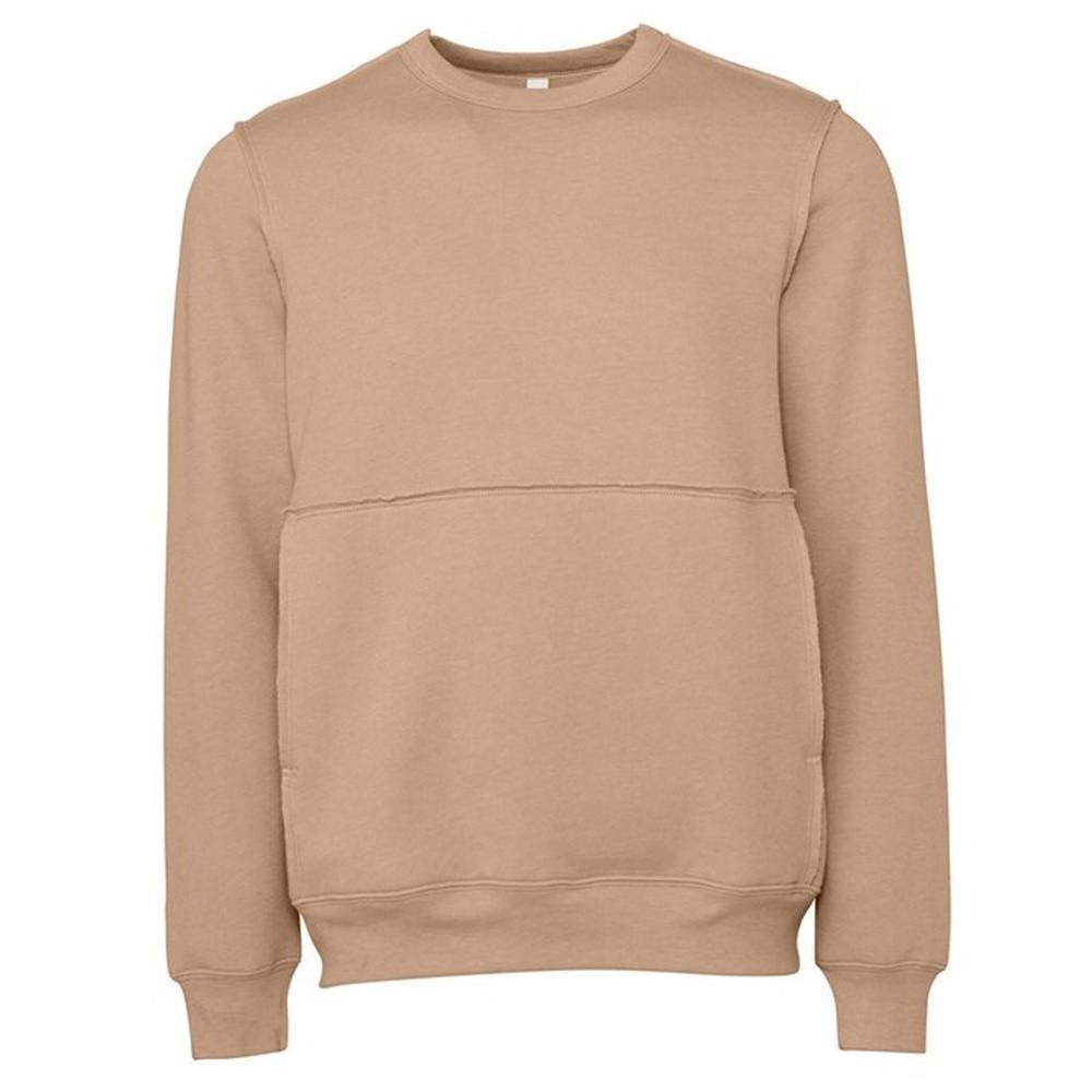 Bella + Canvas Pullover, Rohe Nähte