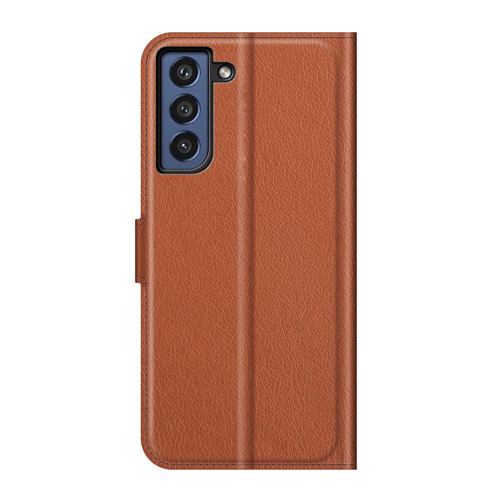 Cover-Discount Galaxy S21 FE - Leder Etui Hülle