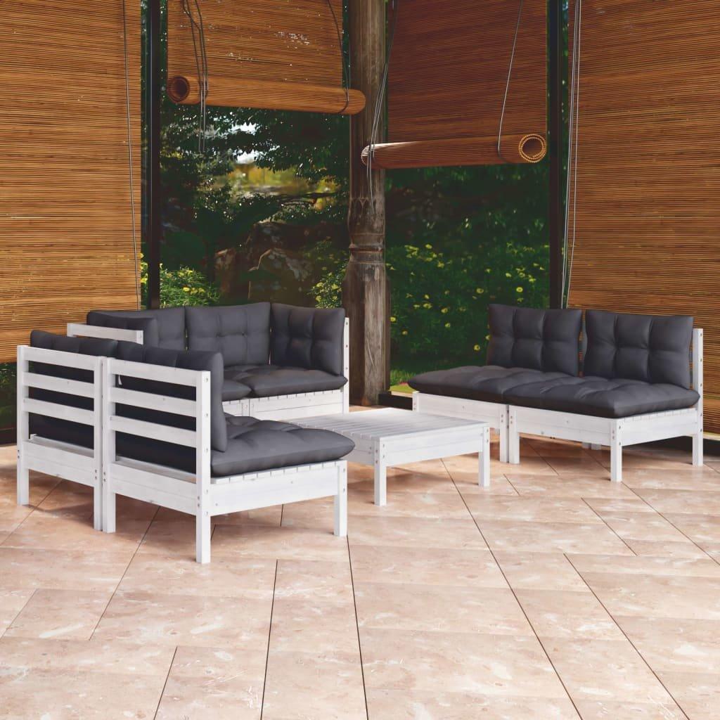 VidaXL Garten-lounge-set kiefernholz