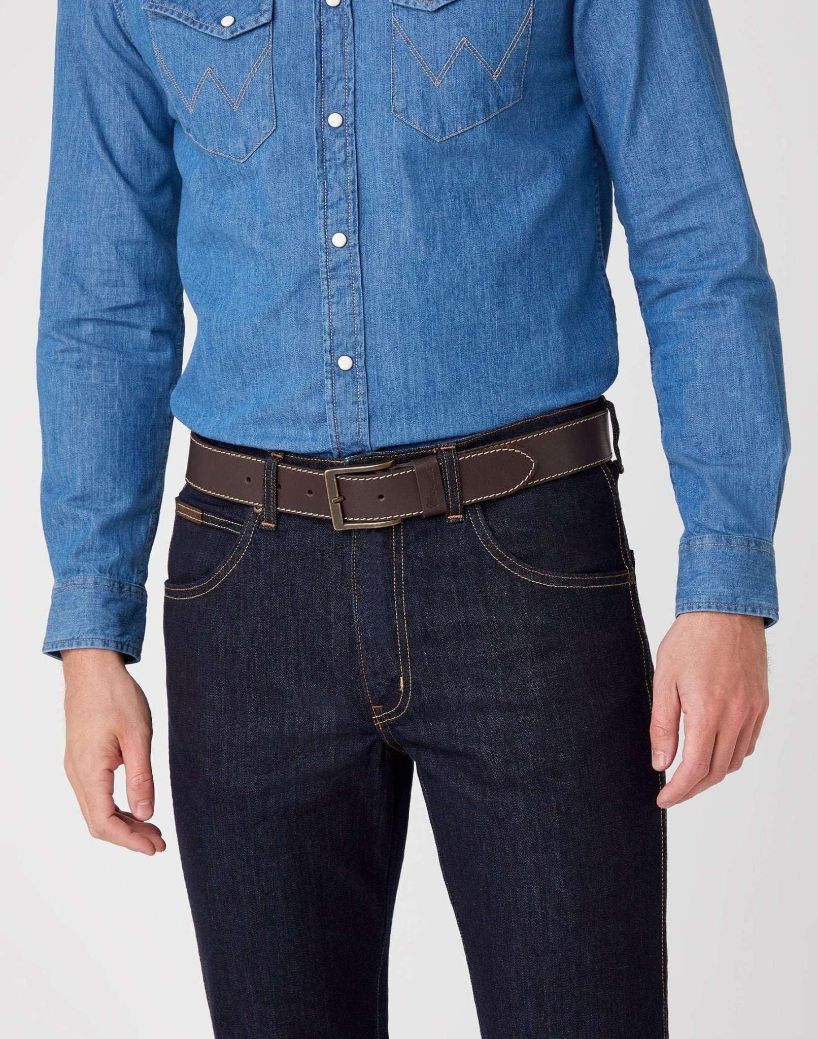 Wrangler Gürtel Stitched